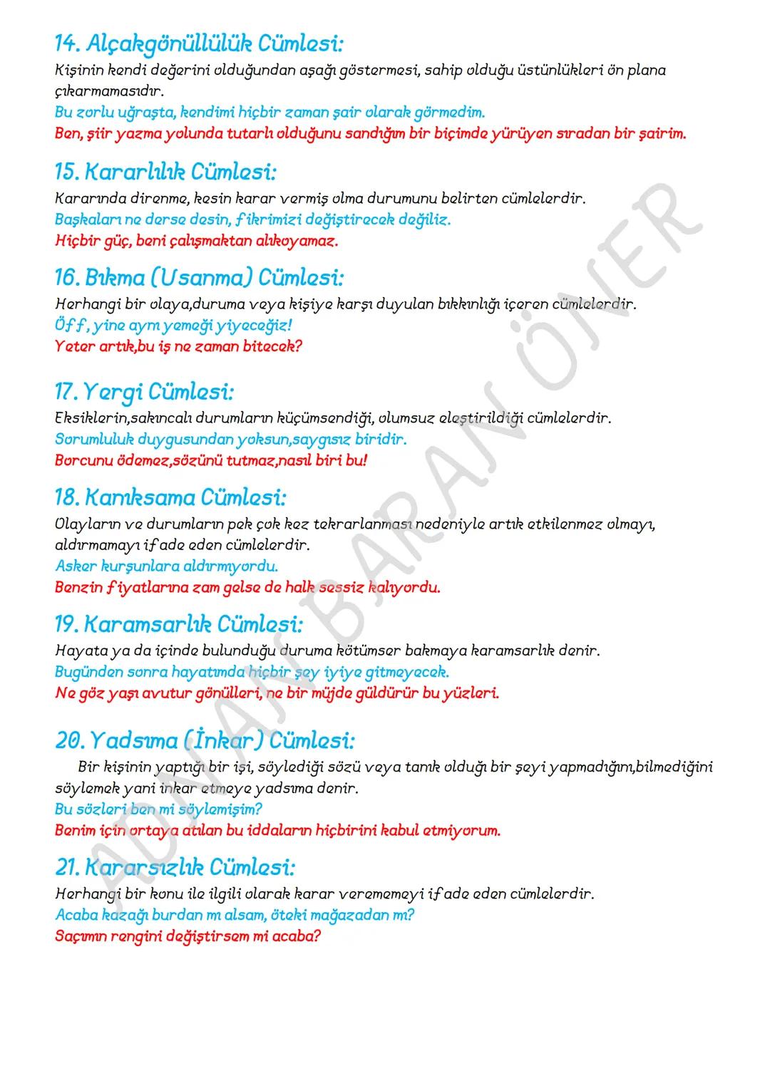 FİİLİMSİLER (EYLEMSİLER)
FİİLİMSİ: Fiillerden türemiş olmakla birlikte bir fiil gibi çekimlenemeyen olumlu, olumsuz
şekilleri yapılabilen ve