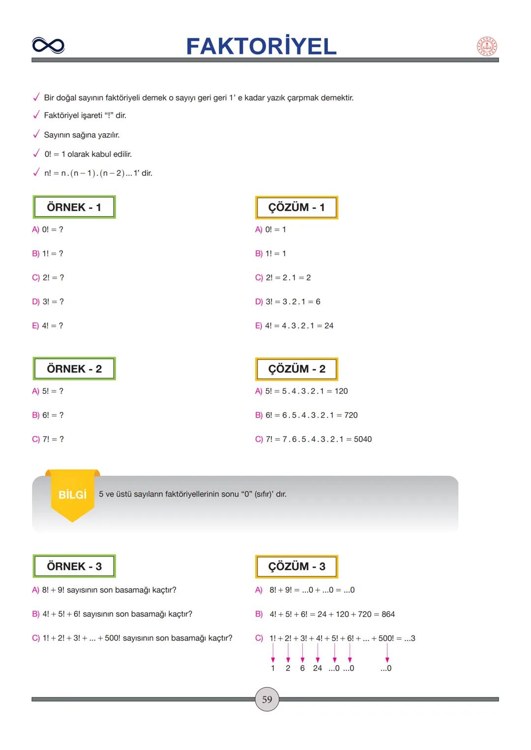 Versiyon: 2
Güncelleme Tarihi:
09.05.2024
TEMEL İŞLEMLER
Toplama - Çıkarma
✓ İşaretleri aynı olan sayılar toplanırken sayılar toplanır ve iş
