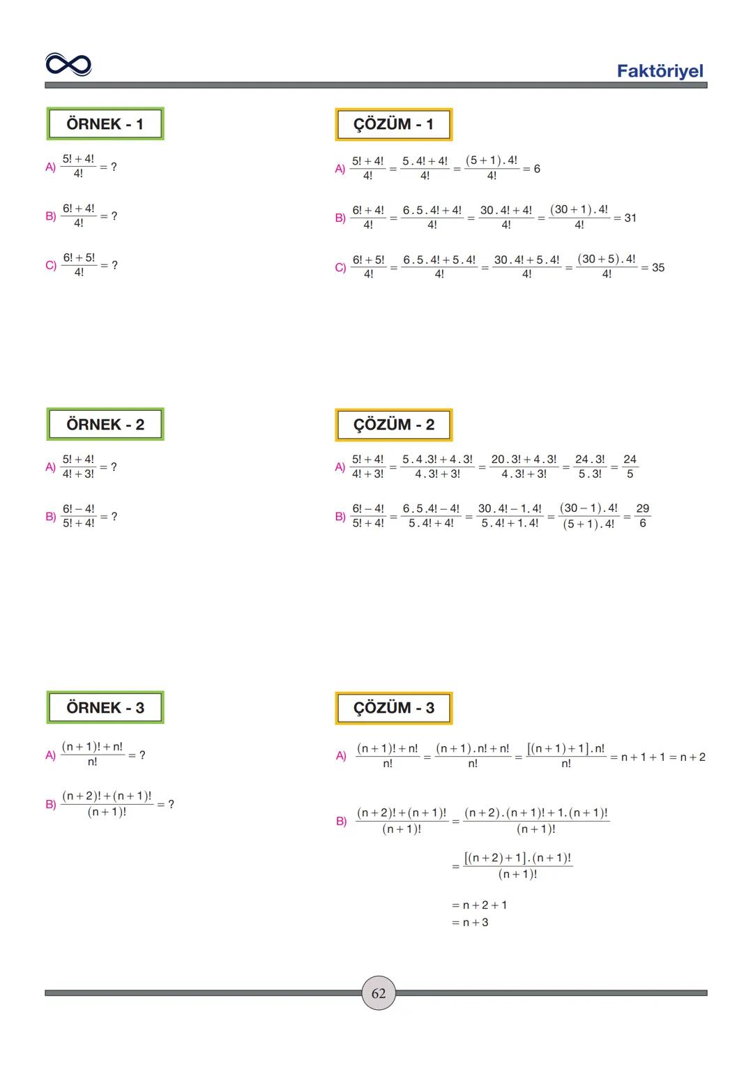 Versiyon: 2
Güncelleme Tarihi:
09.05.2024
TEMEL İŞLEMLER
Toplama - Çıkarma
✓ İşaretleri aynı olan sayılar toplanırken sayılar toplanır ve iş