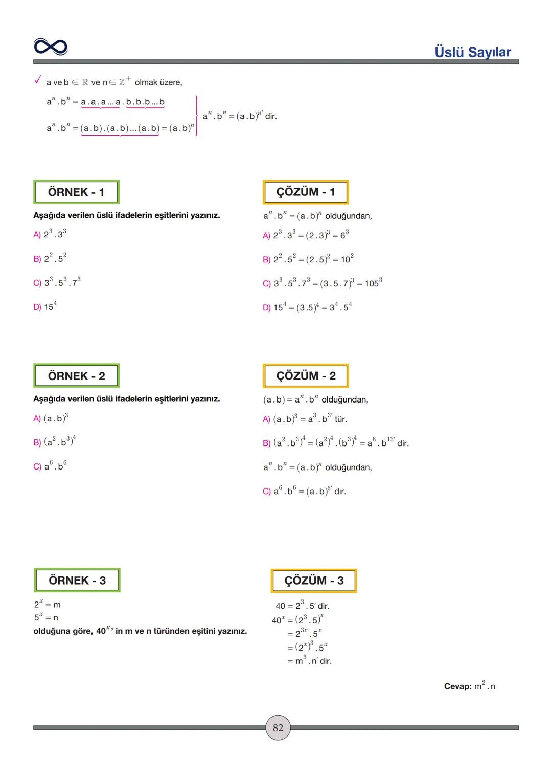 Versiyon: 2
Güncelleme Tarihi:
09.05.2024
TEMEL İŞLEMLER
Toplama - Çıkarma
✓ İşaretleri aynı olan sayılar toplanırken sayılar toplanır ve iş