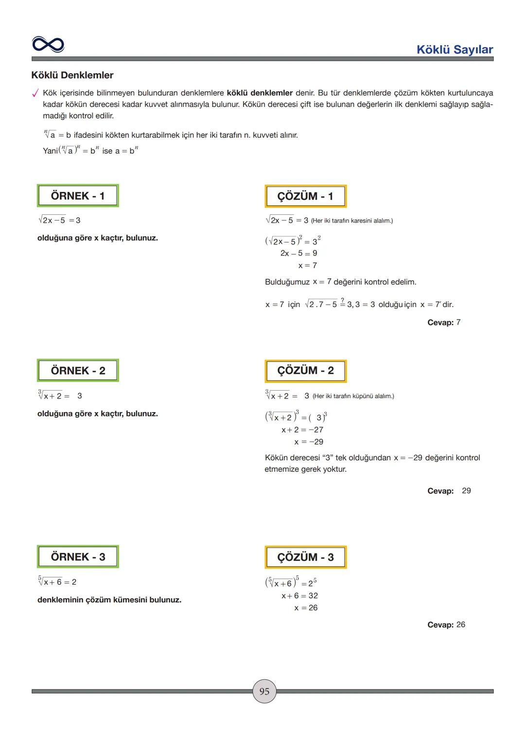 Versiyon: 2
Güncelleme Tarihi:
09.05.2024
TEMEL İŞLEMLER
Toplama - Çıkarma
✓ İşaretleri aynı olan sayılar toplanırken sayılar toplanır ve iş