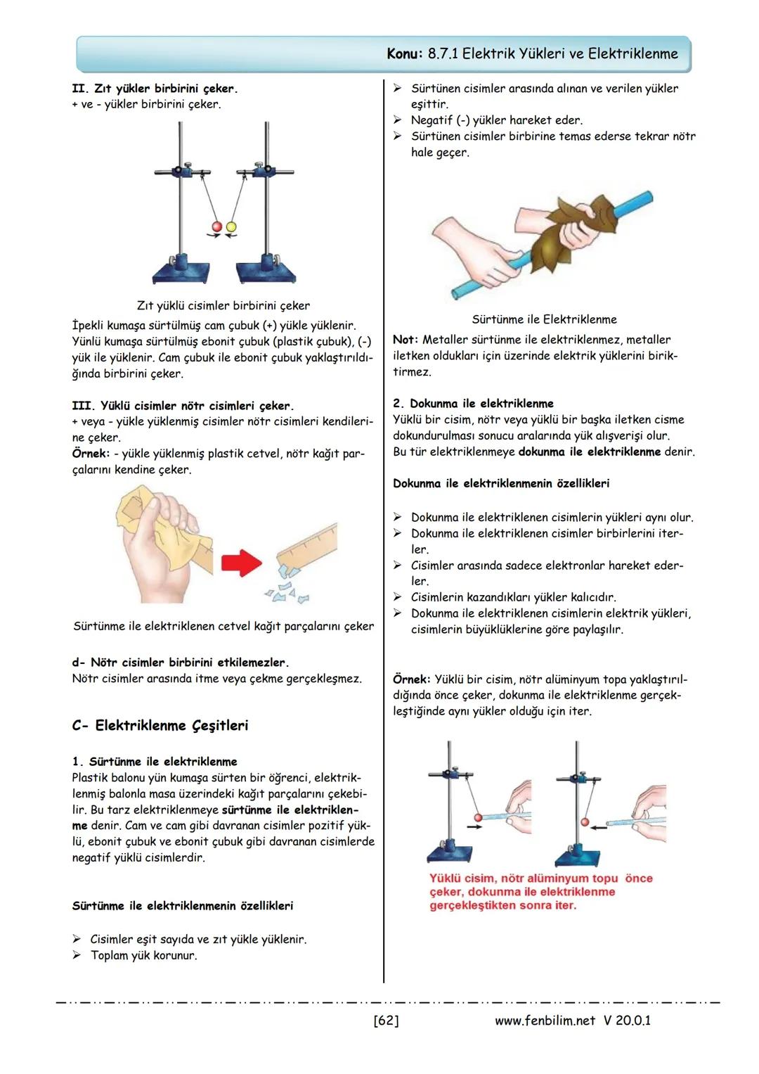# 8.Sınıf Fen Bilimleri Ders Notları
Barış ZEREN
Fen Bilimleri Öğretmeni
www.fenbilim.net V 20.0.1 # 1.Ünite: Mevsimler ve İklim
**Konu: