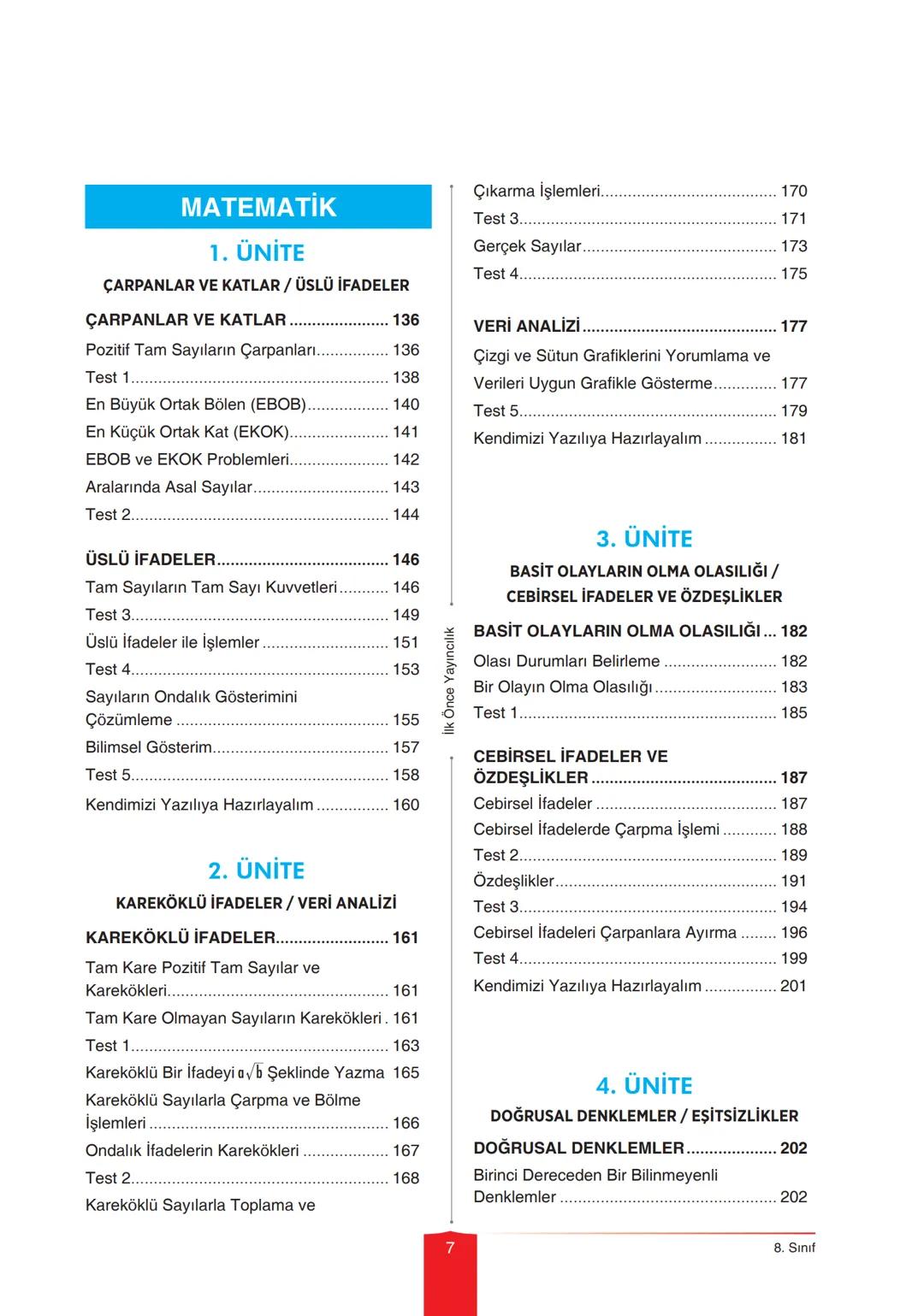 # OKULA YARDIMCI - LGS SINAVINA HAZIRLIK
# TÜM DERSLER
## KONU ANLATIMI
“YENİ NESİL SORULARLA ZENGİNLEŞTİRİLMİŞTİR”
Konu anlatımı bölüml