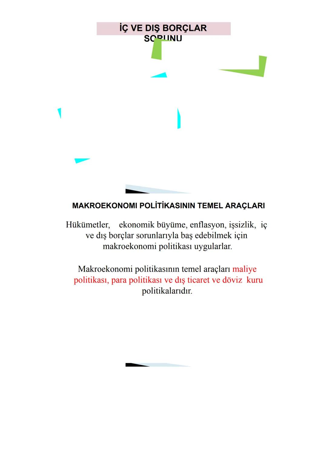--- OCR Start ---
P
MAKROEKONOMİYE GİRİŞ
1. Giriş
Mikroekonomi Tek tek endüstrilerin işleyişini ve karar-alma birimlerinin
bireysel davranış