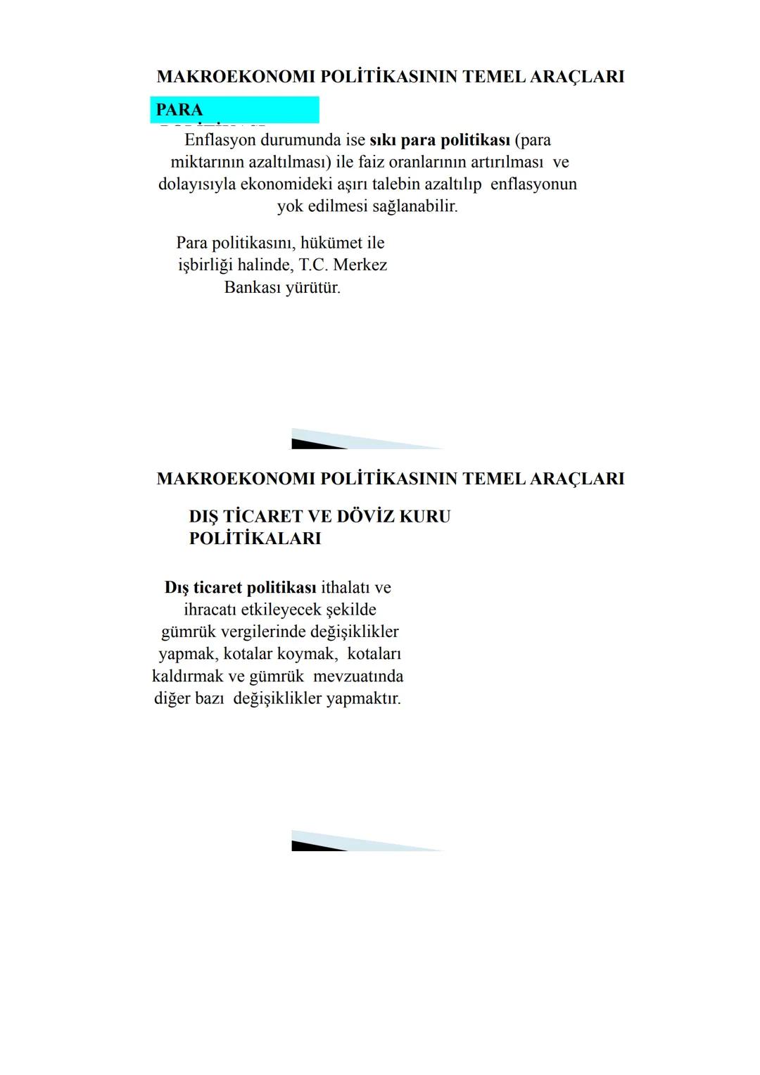 --- OCR Start ---
P
MAKROEKONOMİYE GİRİŞ
1. Giriş
Mikroekonomi Tek tek endüstrilerin işleyişini ve karar-alma birimlerinin
bireysel davranış