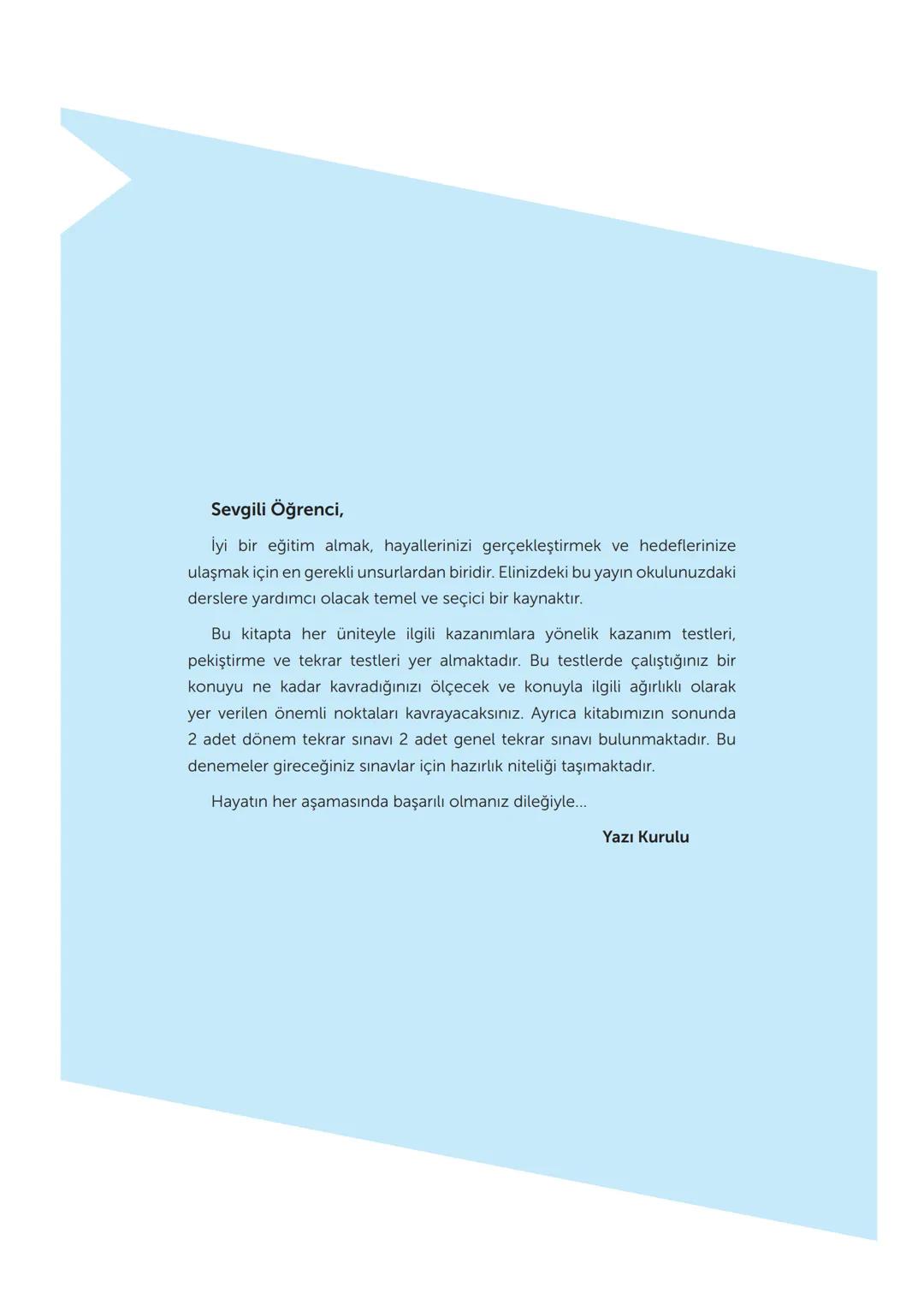 5. SINIF
TÜRKÇE
KAZANIM ODAKLI
SORU BANKASI
©Tudem Eğitim Hiz. San. ve Tic. A.Ş
1476/1 Sokak No: 10/51 Alsancak/Konak/İZMİR
Yazarlar: Tudem