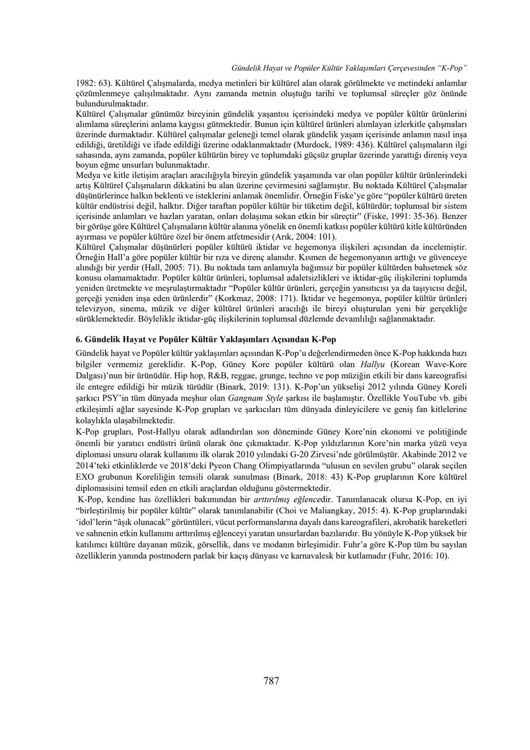 ## SOSYAL BİLİMLER DERGİSİ
## Journal of Social Sciences
p-ISSN:1300-9702 e-ISSN: 2149-3243
## FIRAT ÜNİVERSİTESİ
## GÜNDELİK HAYAT VE POPÜL
