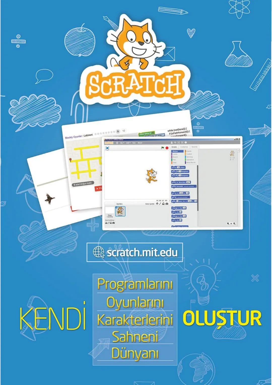 Blockly
eba
SCRATCH
AKILLI DEFTER
BİLİŞİM TEKNOLOJİLERİ
ve YAZILIM DERSİ
İletişim, Araştırma
ve İş Birliği
Etik ve Güvenlik
Bilişim
Teknoloj