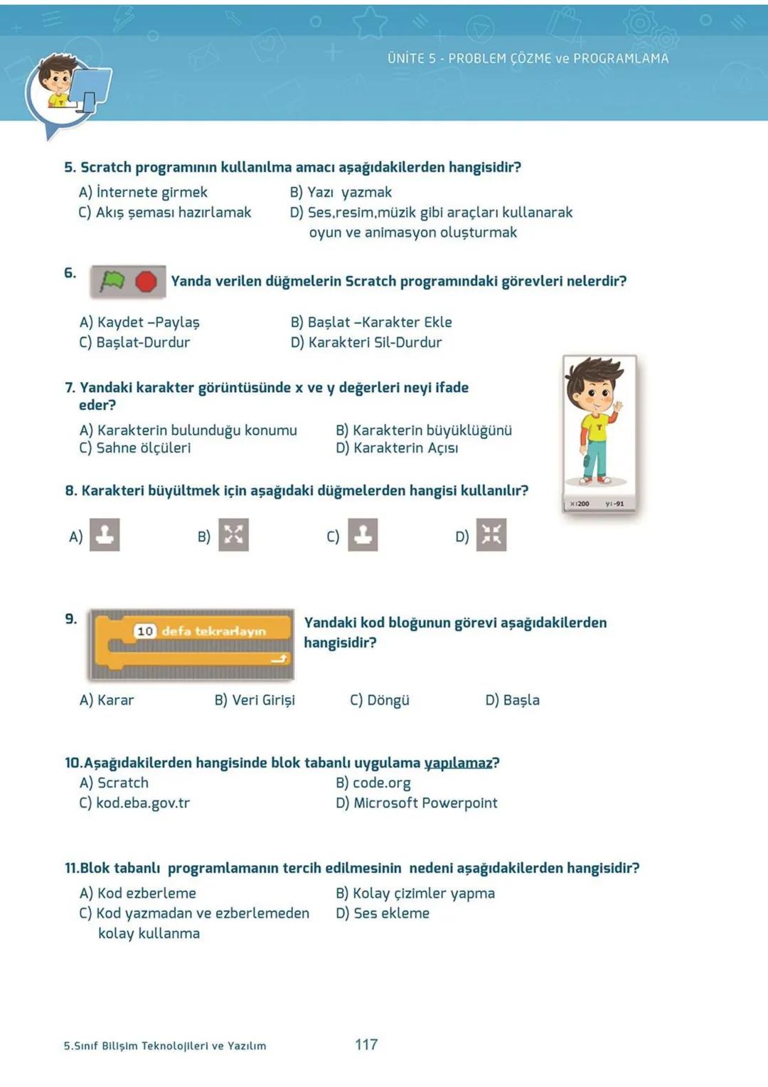 Blockly
eba
SCRATCH
AKILLI DEFTER
BİLİŞİM TEKNOLOJİLERİ
ve YAZILIM DERSİ
İletişim, Araştırma
ve İş Birliği
Etik ve Güvenlik
Bilişim
Teknoloj