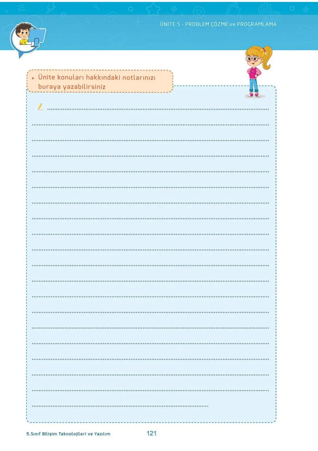 Blockly
eba
SCRATCH
AKILLI DEFTER
BİLİŞİM TEKNOLOJİLERİ
ve YAZILIM DERSİ
İletişim, Araştırma
ve İş Birliği
Etik ve Güvenlik
Bilişim
Teknoloj