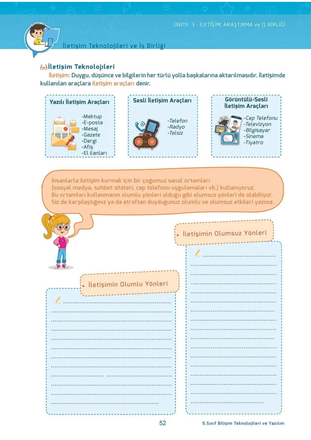 Blockly
eba
SCRATCH
AKILLI DEFTER
BİLİŞİM TEKNOLOJİLERİ
ve YAZILIM DERSİ
İletişim, Araştırma
ve İş Birliği
Etik ve Güvenlik
Bilişim
Teknoloj