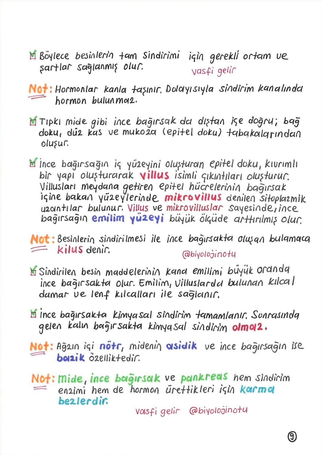 SİNDİRİM SİSTEMİ
Alınan besinlerin hücre zarından geçebilecek kadar
küçük maddelere parçalanması olayına sindirim denir.
Sindirim olayı, mek