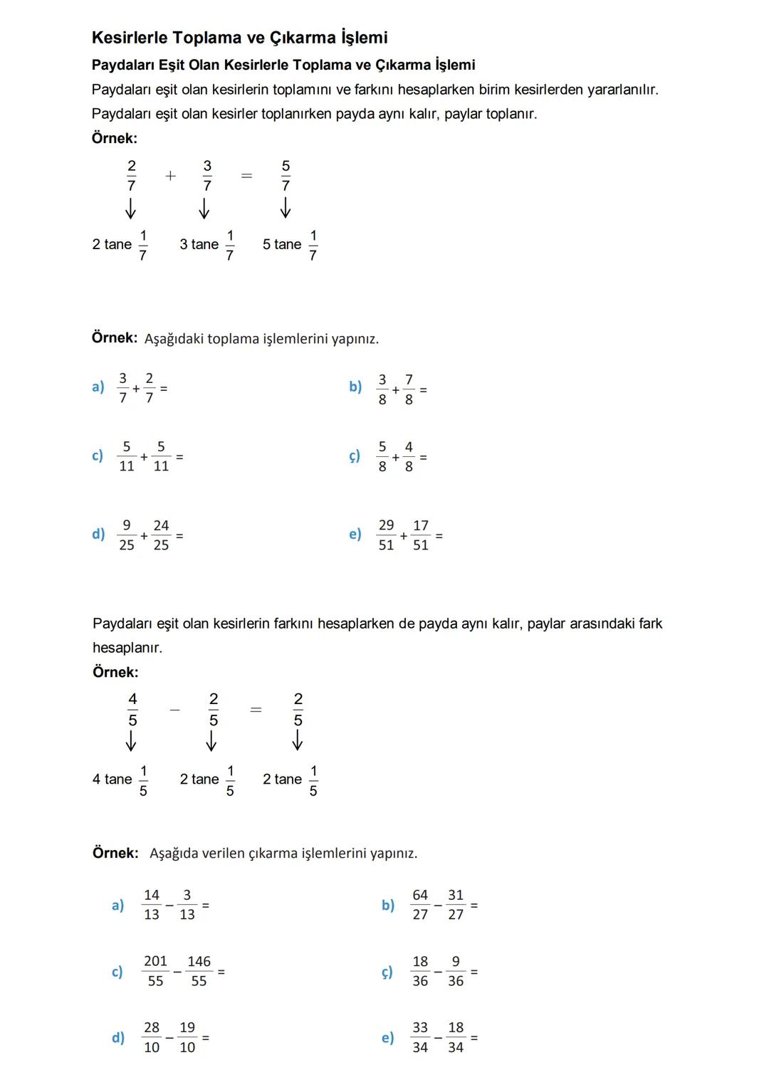 Doğal Sayıların Karşılaştırılması
• Basamak sayısı fazla olan sayı daha büyüktür.
Örneğin, 3 475 893 sayısı 7 basamaktan, 12 436 923 sayısı
