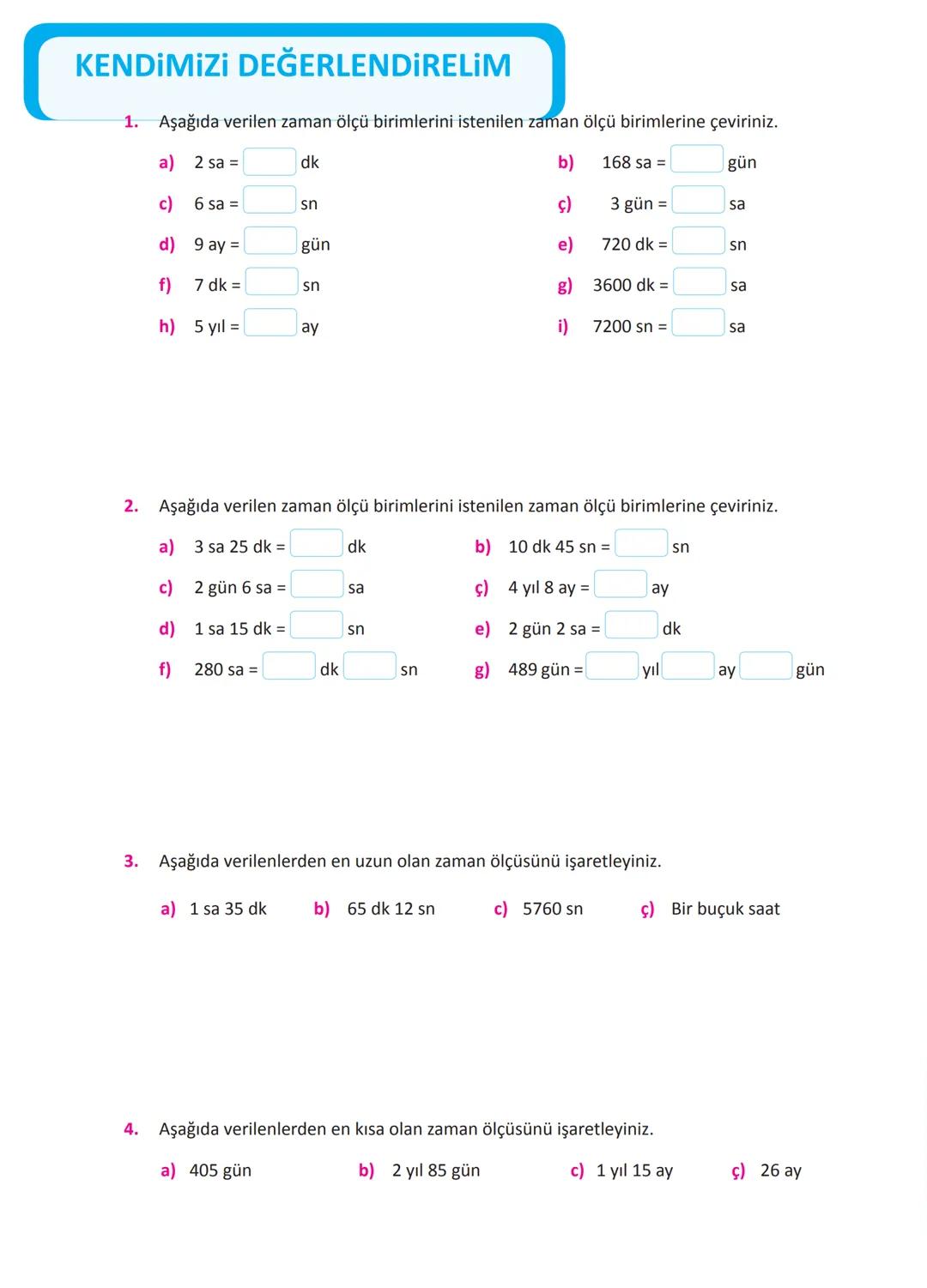 Doğal Sayıların Karşılaştırılması
• Basamak sayısı fazla olan sayı daha büyüktür.
Örneğin, 3 475 893 sayısı 7 basamaktan, 12 436 923 sayısı