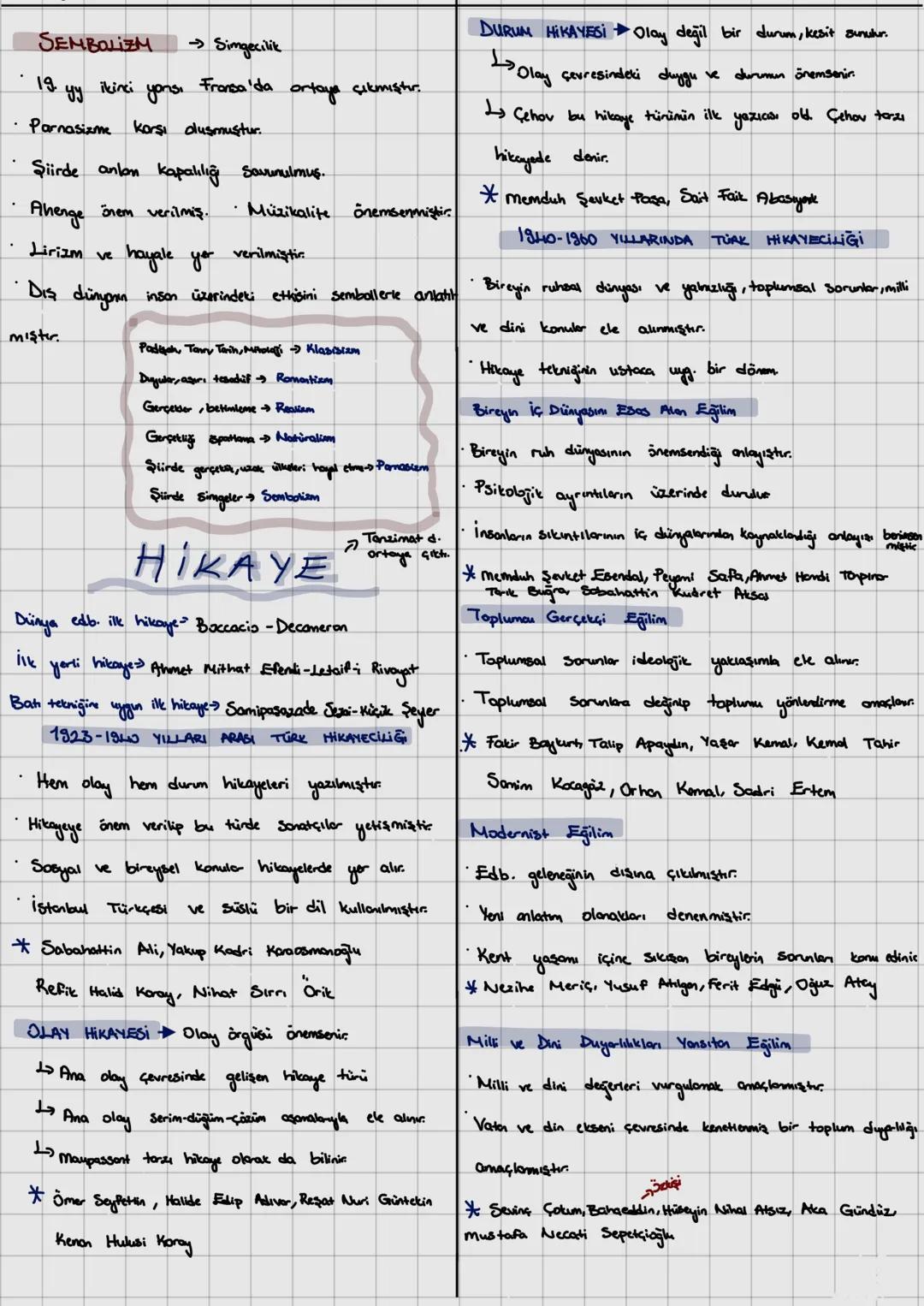 # Edebi Akımlar
## HUMANİZM →toplumda "insanın insan sevgisi" yer alır
→Avrupa'da Rönesans'la başlamıştır.
* 14. yy.'da İtalya'da Rönesans