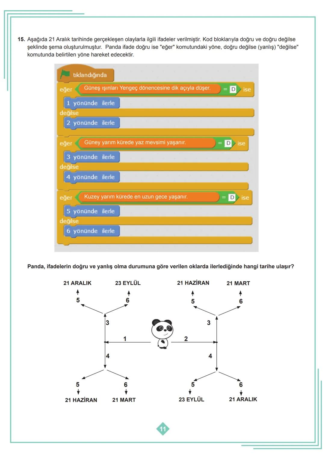 8. SINIF 1. ÜNİTE
ÇALIŞMA FASİKÜLÜ
FEN BİLİMLERİ
Bu kitapçık İSTANBUL Ölçme Değerlendirme Merkezi
tarafından hazırlanmıştır. 1. Dünya'nın h