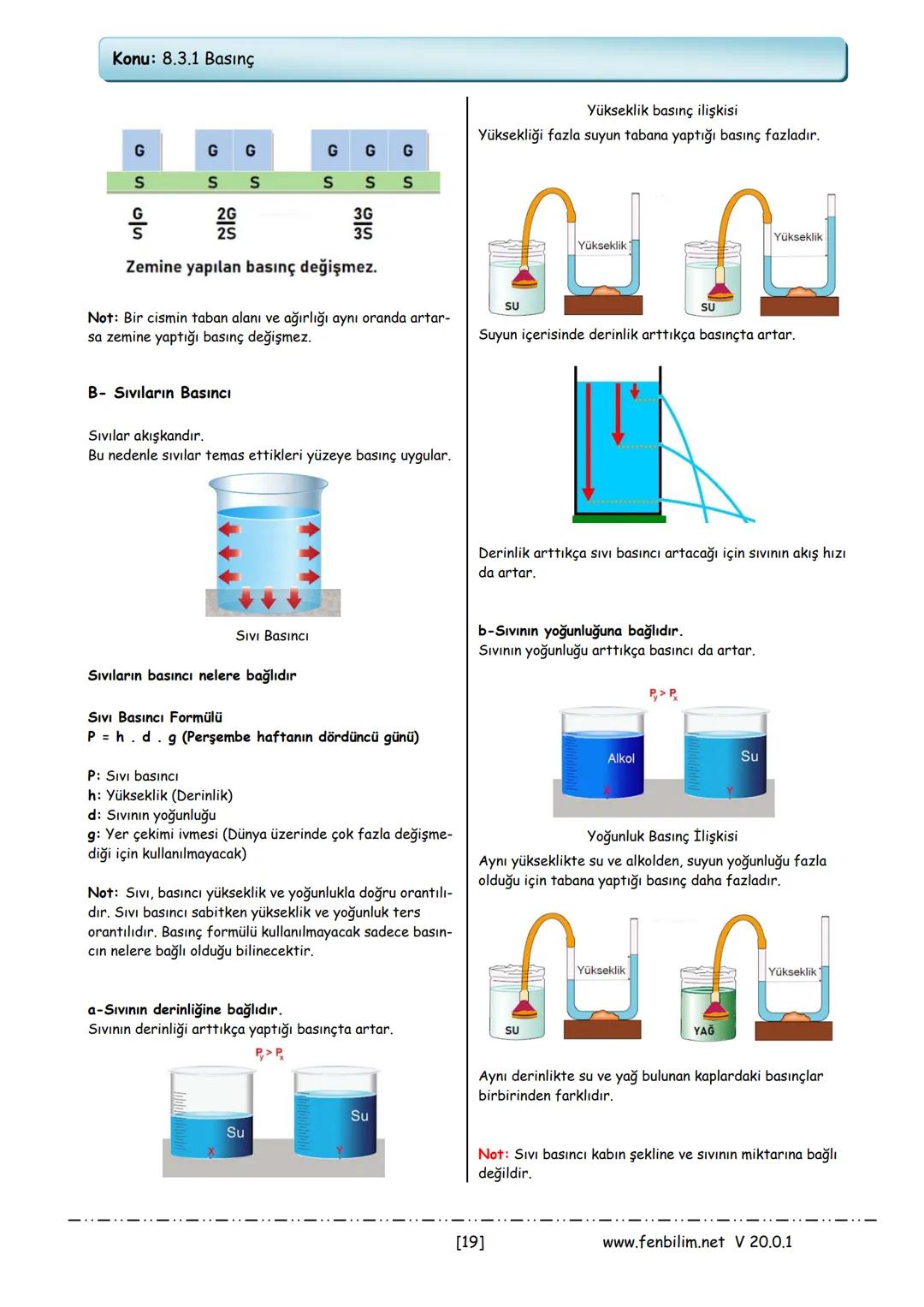 # 8.Sınıf Fen Bilimleri Ders Notları
Barış ZEREN
Fen Bilimleri Öğretmeni
www.fenbilim.net V 20.0.1 1.Ünite: Mevsimler ve İklim
Konu: 8.1.1