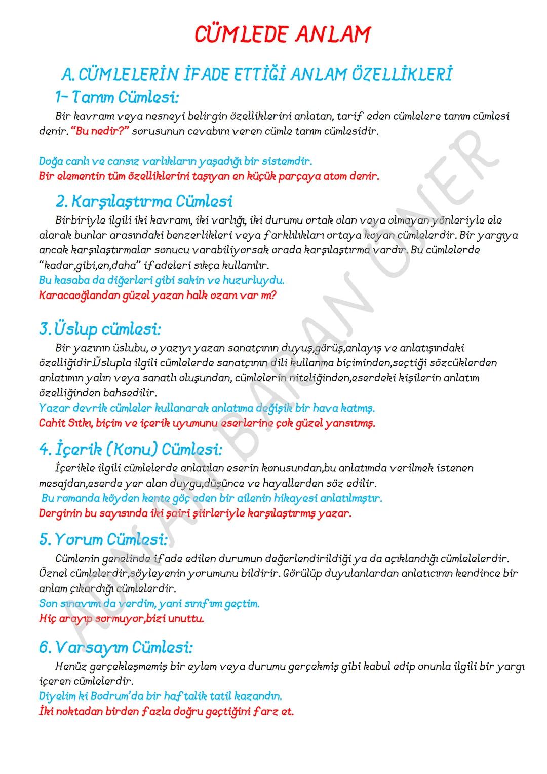 FİİLİMSİLER (EYLEMSİLER)
FİİLİMSİ: Fiillerden türemiş olmakla birlikte bir fiil gibi çekimlenemeyen olumlu, olumsuz
şekilleri yapılabilen ve