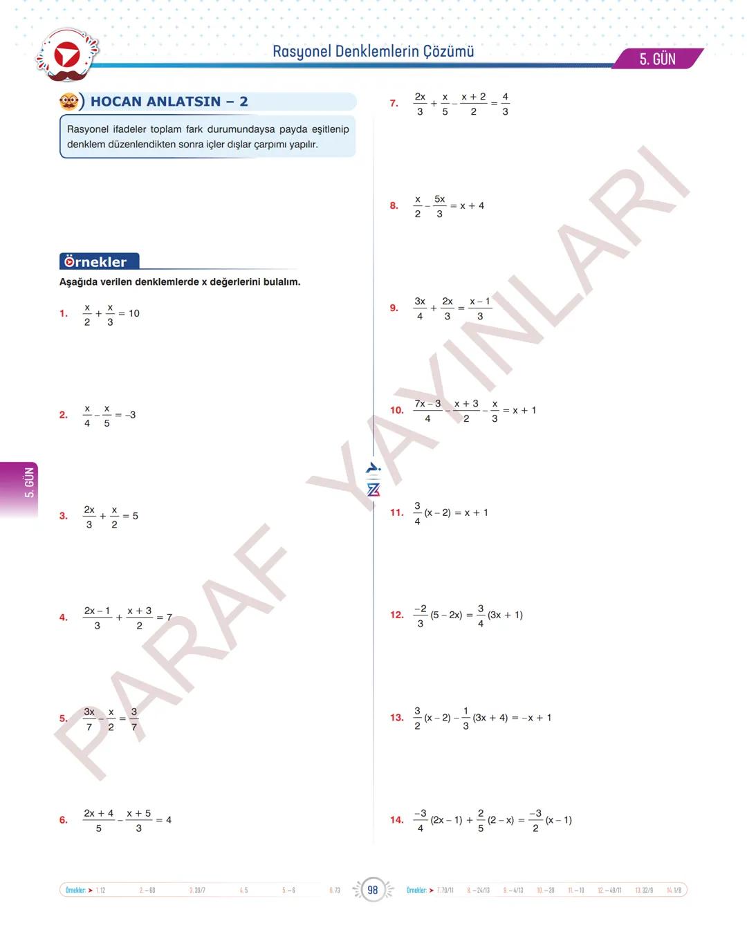 TYT-KPSS-DGS-ALES
10 GÜNDE
TEMEL ATMA
GARANTİ
MATEMATİK
VİDEO DERS KİTABI
Z
SELİM
YÜKSEL'le
PARAF YAYINLARI
Hedefine Paraf At
BIYIKLI MATEMA