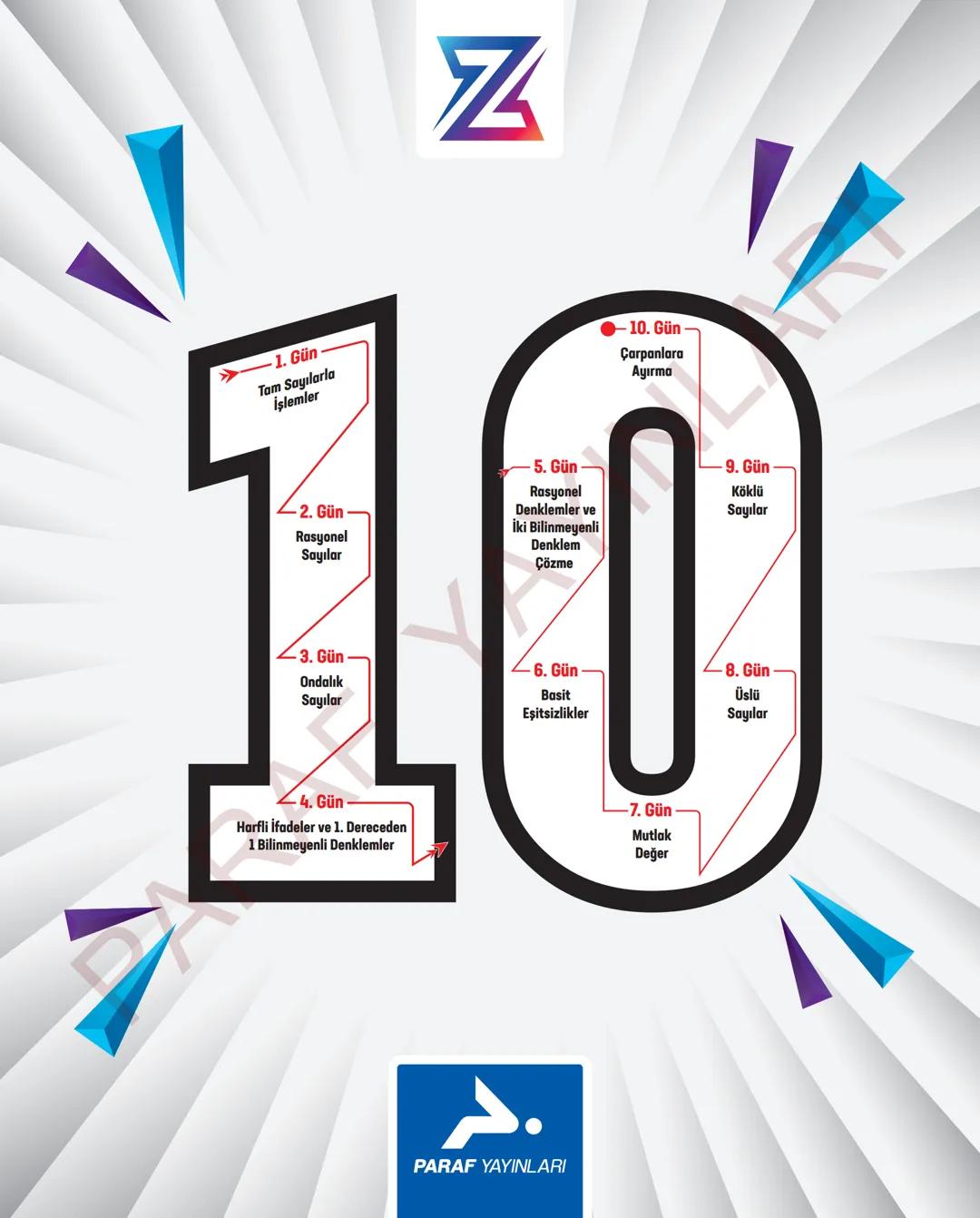 TYT-KPSS-DGS-ALES
10 GÜNDE
TEMEL ATMA
GARANTİ
MATEMATİK
VİDEO DERS KİTABI
Z
SELİM
YÜKSEL'le
PARAF YAYINLARI
Hedefine Paraf At
BIYIKLI MATEMA