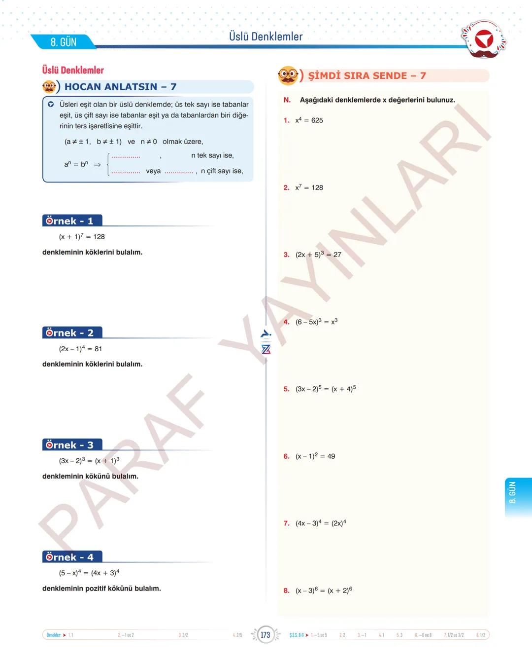 TYT-KPSS-DGS-ALES
10 GÜNDE
TEMEL ATMA
GARANTİ
MATEMATİK
VİDEO DERS KİTABI
Z
SELİM
YÜKSEL'le
PARAF YAYINLARI
Hedefine Paraf At
BIYIKLI MATEMA