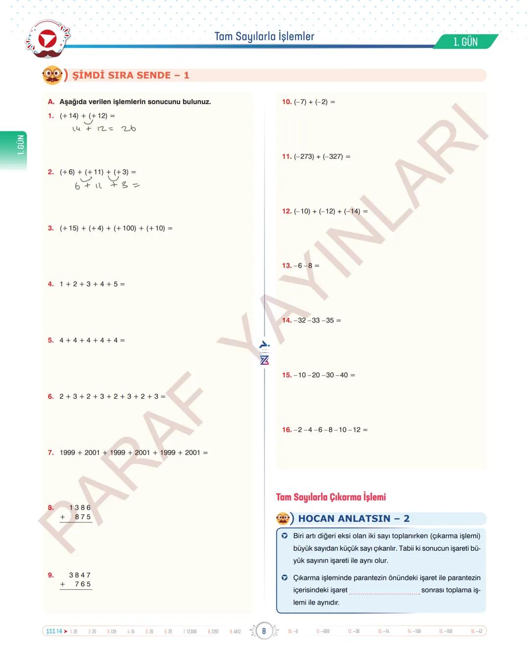 TYT-KPSS-DGS-ALES
10 GÜNDE
TEMEL ATMA
GARANTİ
MATEMATİK
VİDEO DERS KİTABI
Z
SELİM
YÜKSEL'le
PARAF YAYINLARI
Hedefine Paraf At
BIYIKLI MATEMA