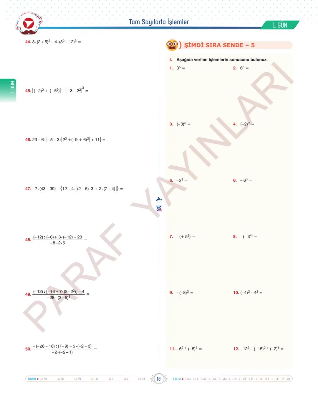 TYT-KPSS-DGS-ALES
10 GÜNDE
TEMEL ATMA
GARANTİ
MATEMATİK
VİDEO DERS KİTABI
Z
SELİM
YÜKSEL'le
PARAF YAYINLARI
Hedefine Paraf At
BIYIKLI MATEMA