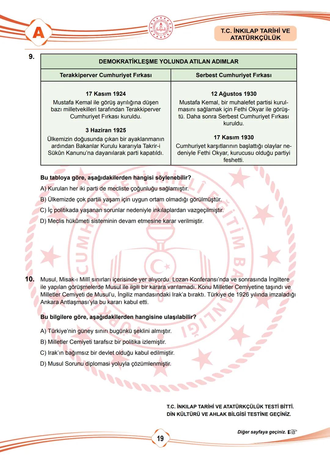 2025 SÖZEL BÖLÜM
T.C.
MİLLÎ EĞİTİM BAKANLIĞI
ÖLÇME, DEĞERLENDİRME VE SINAV HİZMETLERİ GENEL MÜDÜRLÜĞÜ
SINAVLA ÖĞRENCİ ALACAK ORTAÖĞRETİM
KUR