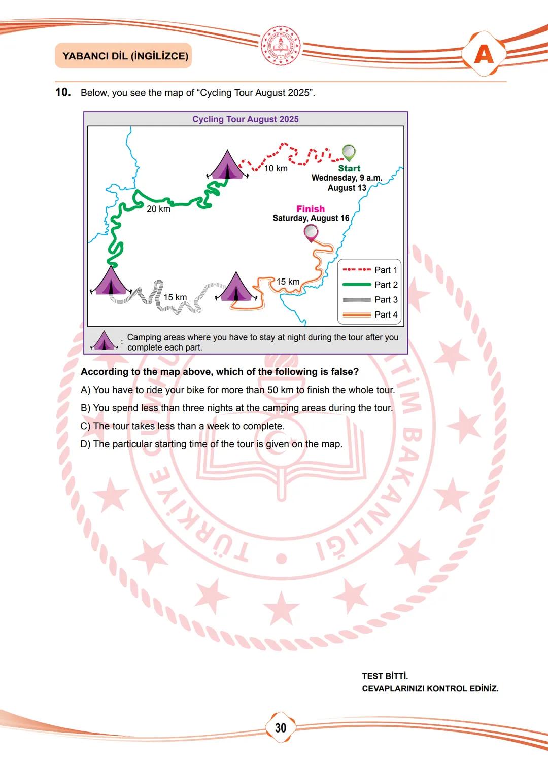 2025 SÖZEL BÖLÜM
T.C.
MİLLÎ EĞİTİM BAKANLIĞI
ÖLÇME, DEĞERLENDİRME VE SINAV HİZMETLERİ GENEL MÜDÜRLÜĞÜ
SINAVLA ÖĞRENCİ ALACAK ORTAÖĞRETİM
KUR