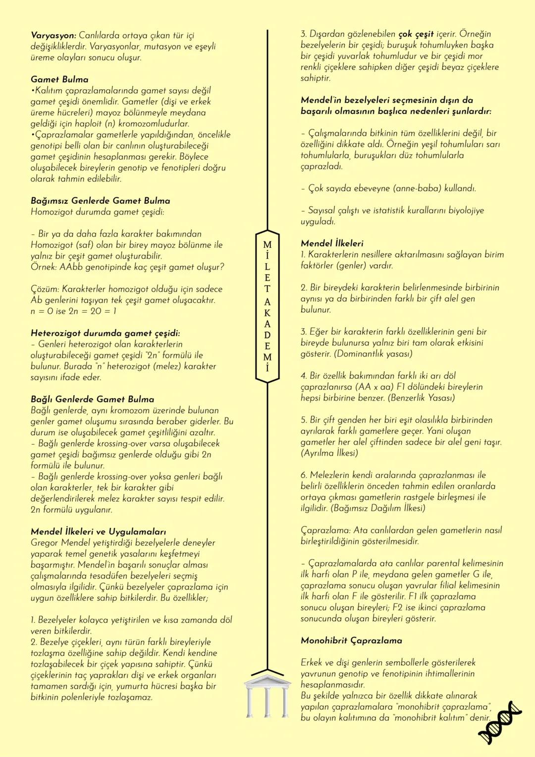 # MİLET AKADEMİ
2024 - 2025 Konu Özetleri
Youtube kanalımıza abone olmayı unutmayın! # MİLLET AKADEMİ
# BİYOLOJİ
# KONU ÖZETİ CANLILARIN O