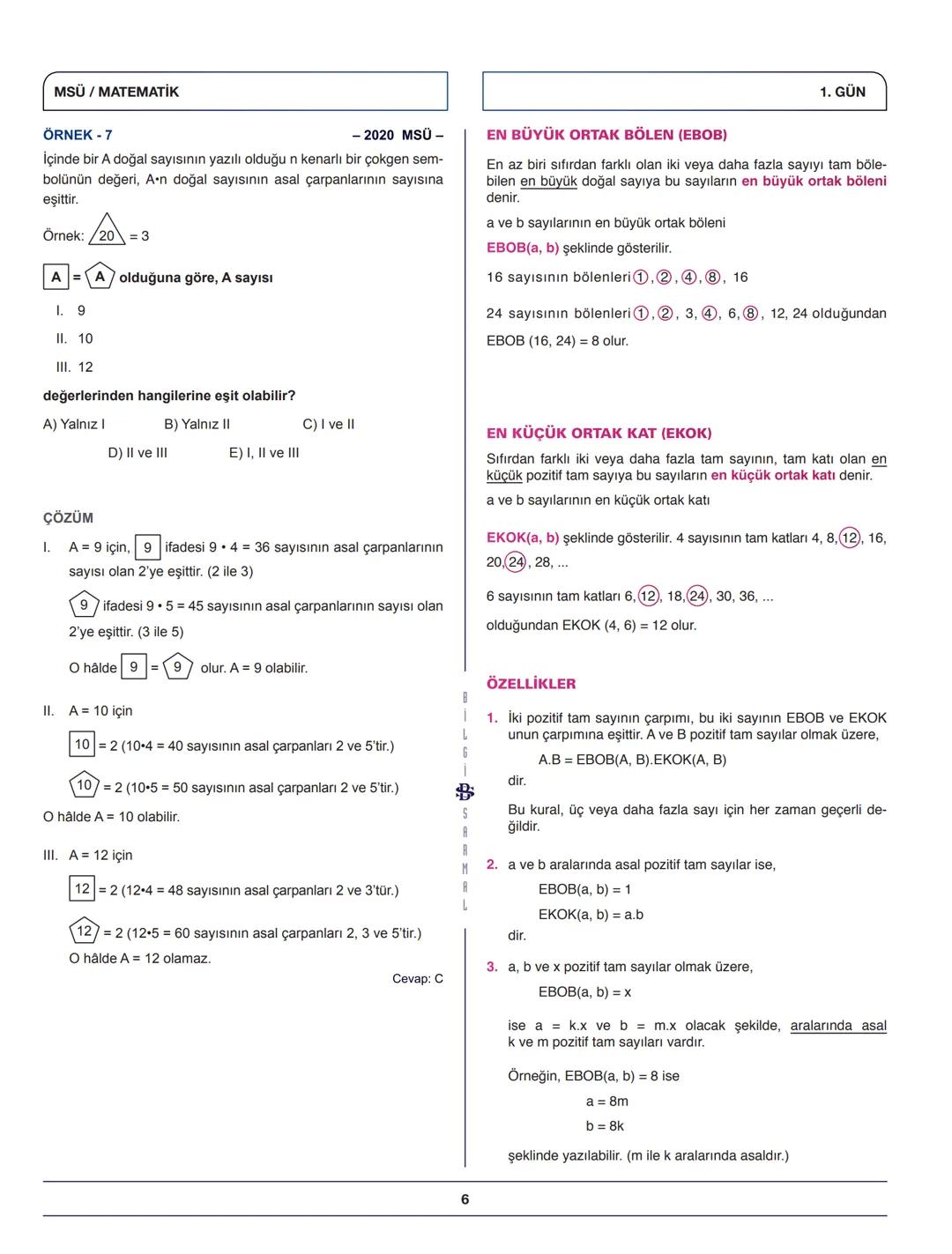 --- OCR Start ---
Bilgi Sarnal
Hayaller Hayatlar Olsun Diye...
MSÜ MATEMATİK KAMPI
*
BİLGİ SARMAL YAYINLARI
MATEMATİK ZÜMRESİ
**
Seyit DÖNME