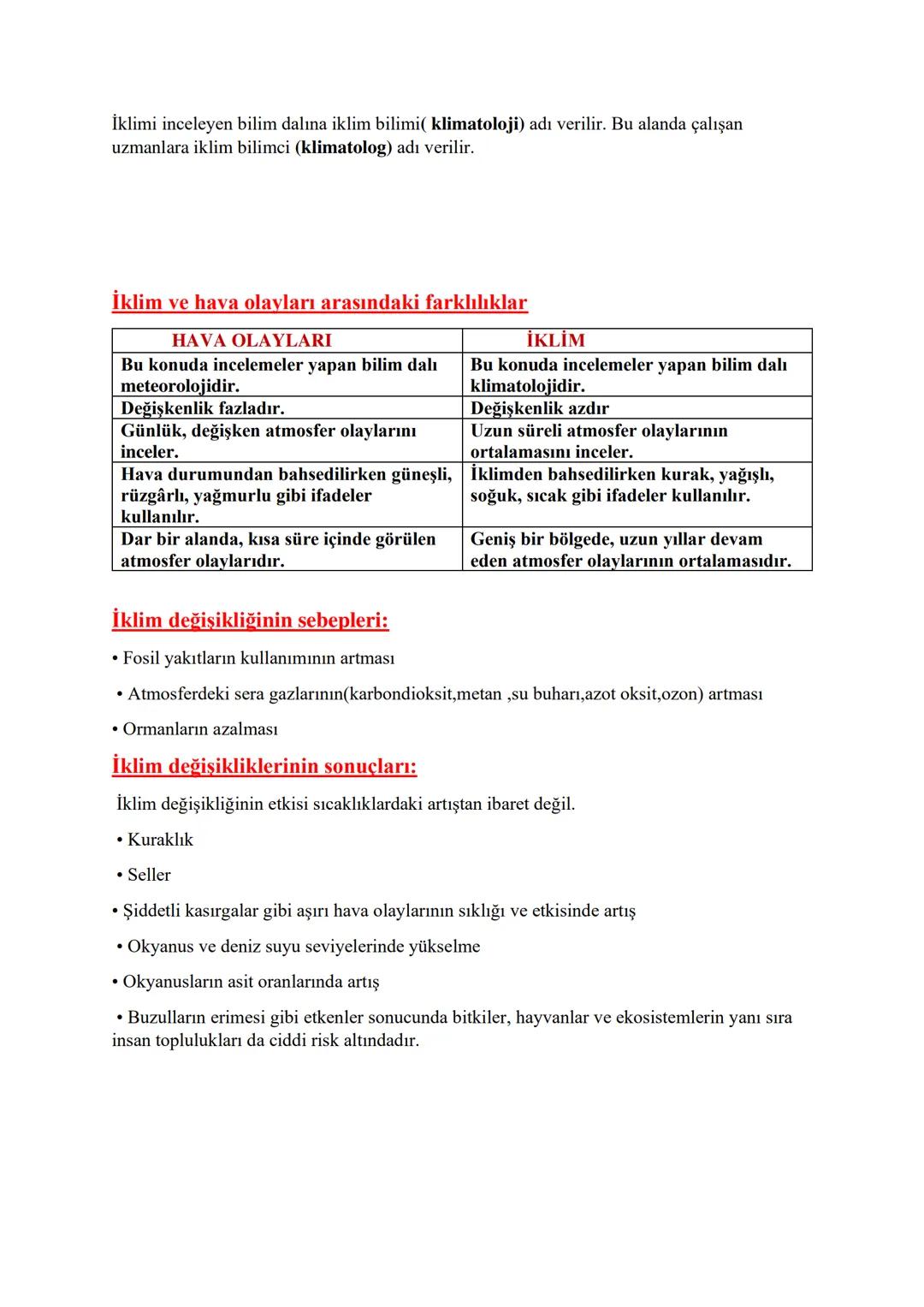 MEVSİMLER VE İKLİM
Mevsimlerin oluşumunda etkili olan olaylar:
1. Dünyanın dönme ekseninin 23°27' eğik olması
2. Dünyanın güneş etrafında do