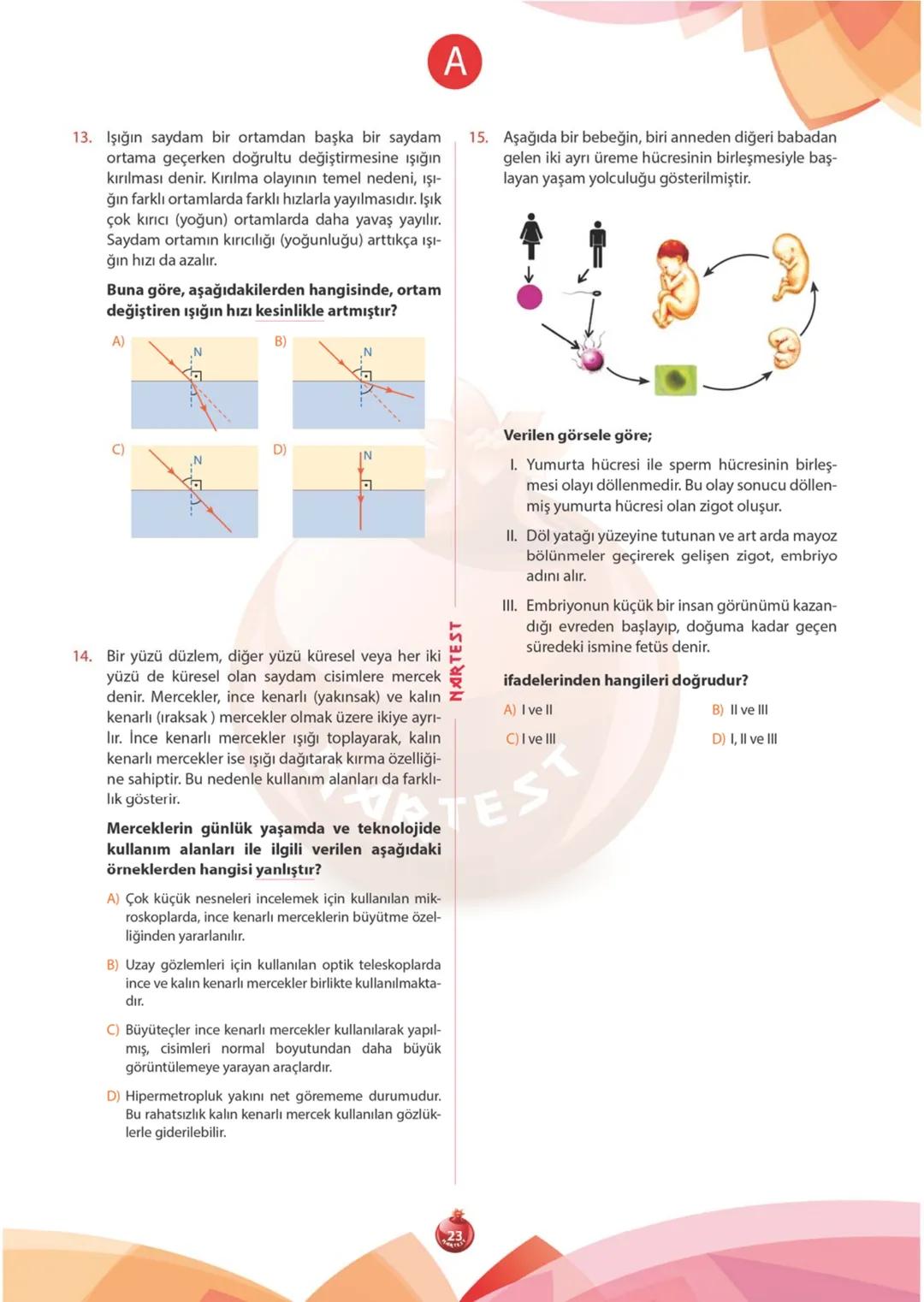 A
KİTAPÇIĞI
2019
KURUMSAL
7. SINIF KURUMSAL DENEME SINAVI
Adı Soyadı:
Okulu:
Sınıfı / Şubesi:
Numarası:
SÖZEL BÖLÜM
Dersler Soru Sayısı Topl