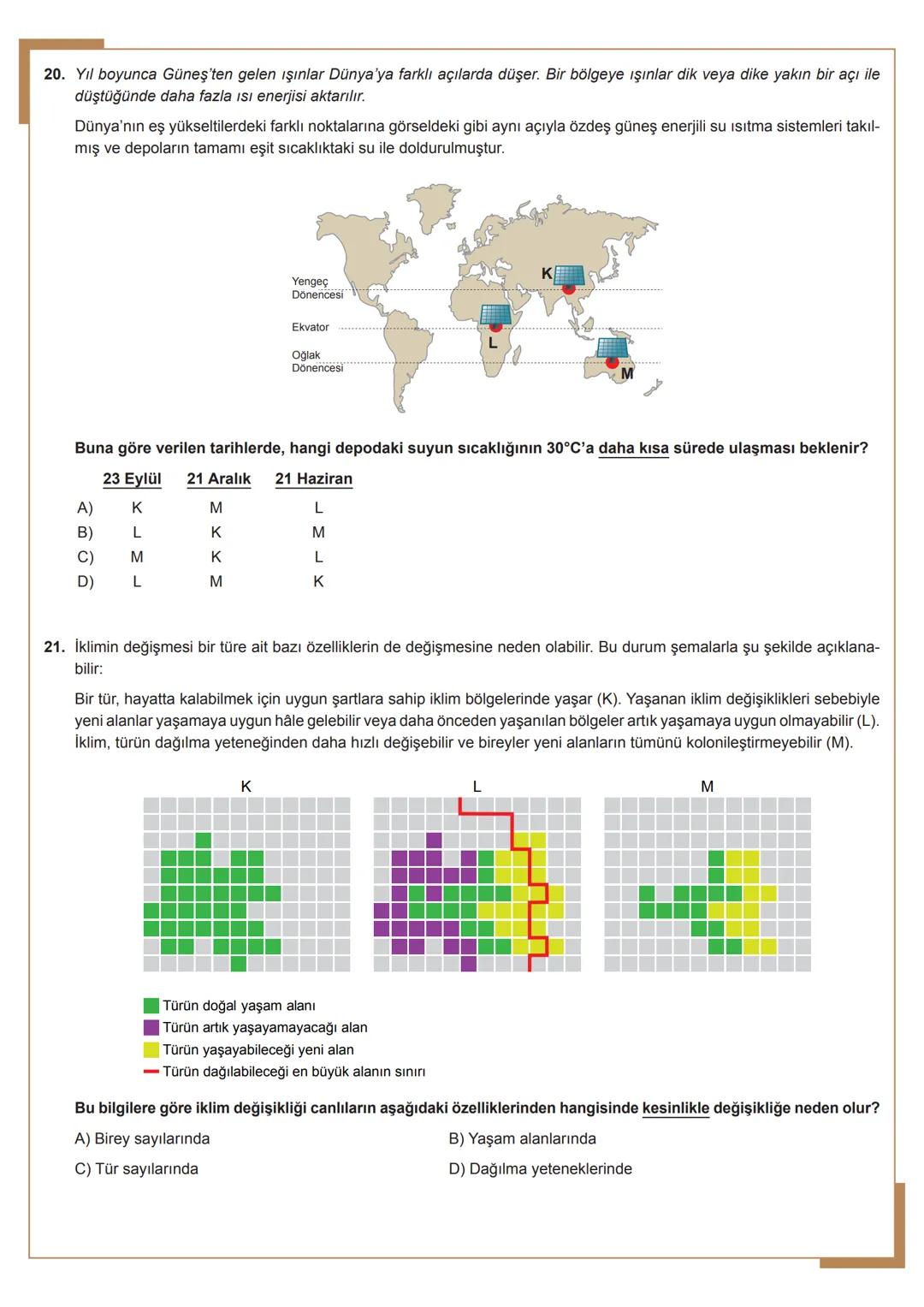 8.
SINIF
Fen Bilimleri
*★★★★
✗RİYETİ MİLLİ EGIT
*
• TÜRKIY
ANLIGA
***★
........
*
1. Ünite
Mevsimler ve İklim 1. Hava durumuyla ilgili telev