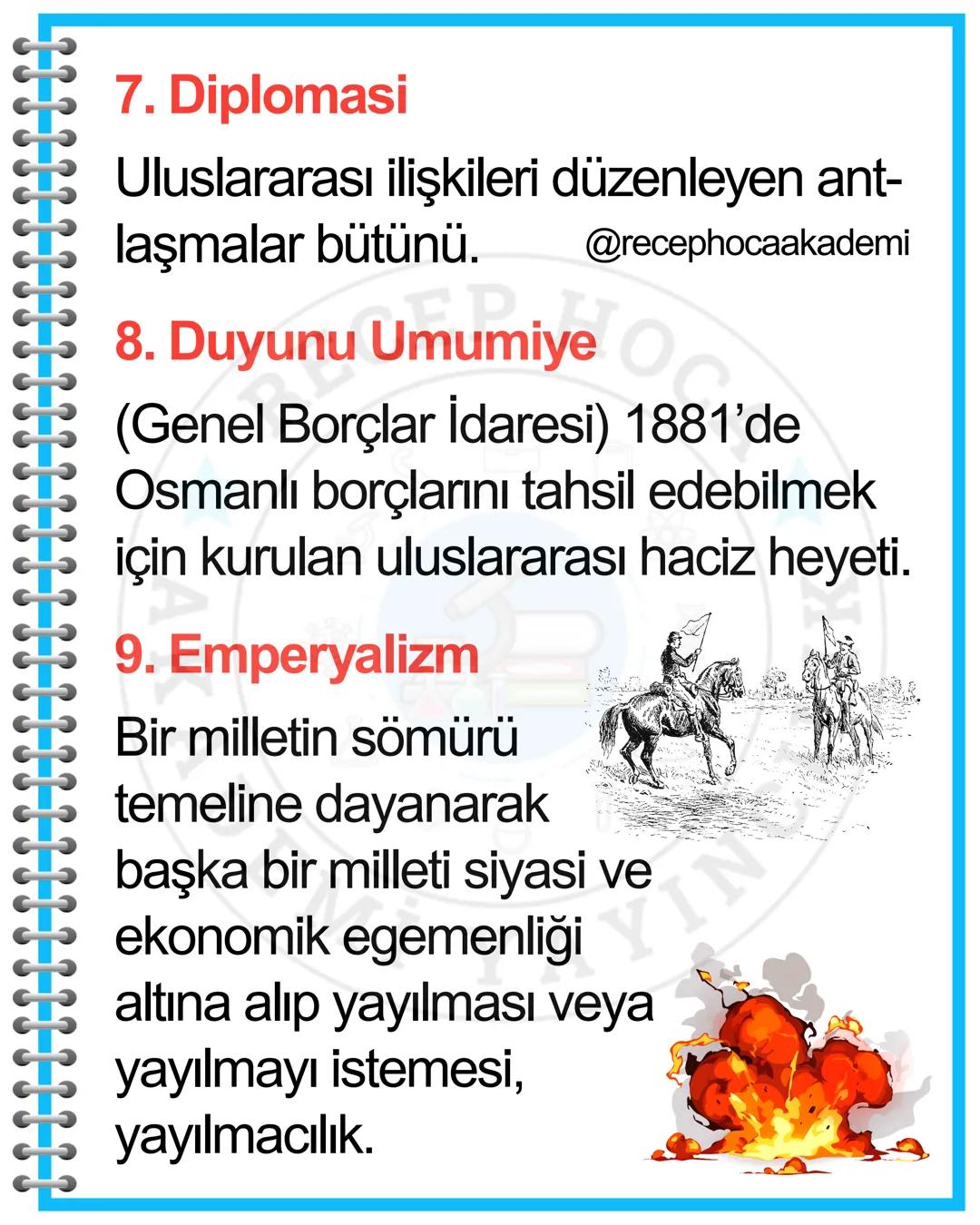 8. Sınıf
İnkılap Tarihi
1.Ünite
Kavramları ve Anlamları
HHH
RECEP HOCA
ADEMI YA YAYINCILIK
Recep Hoca Akademi 1. Ataşemiliter
Bir ulusun yab