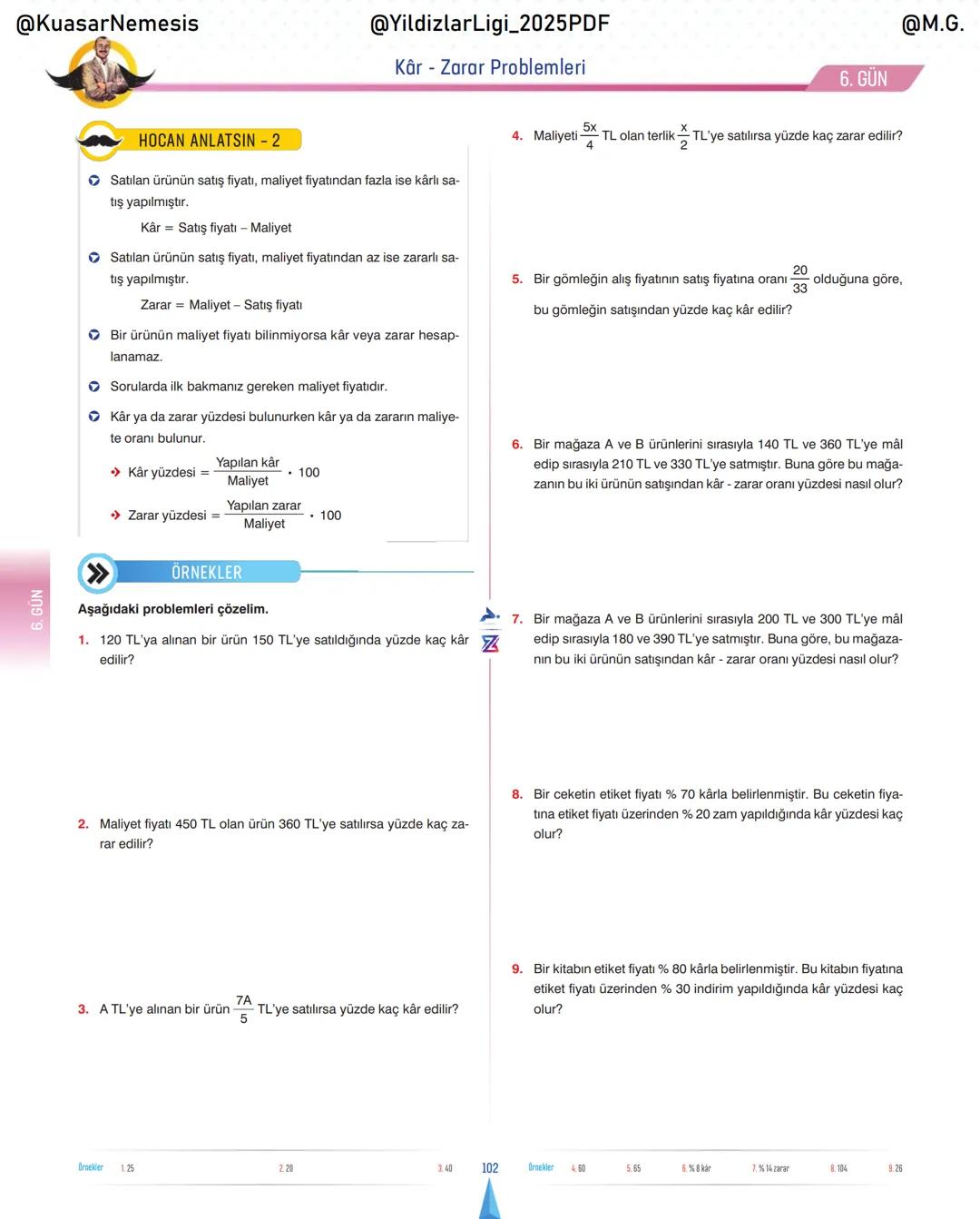@KuasarNemesis
@YildizlarLin_2025PDF
@M.G.
TYT-KPSS-DGS-ALES
10 GÜNDE
TEMEL ATMA
GARANTI
PROBLEMLER
VİDEO DERS KİTABI
74
SELİM YÜKSEL'le
BIY