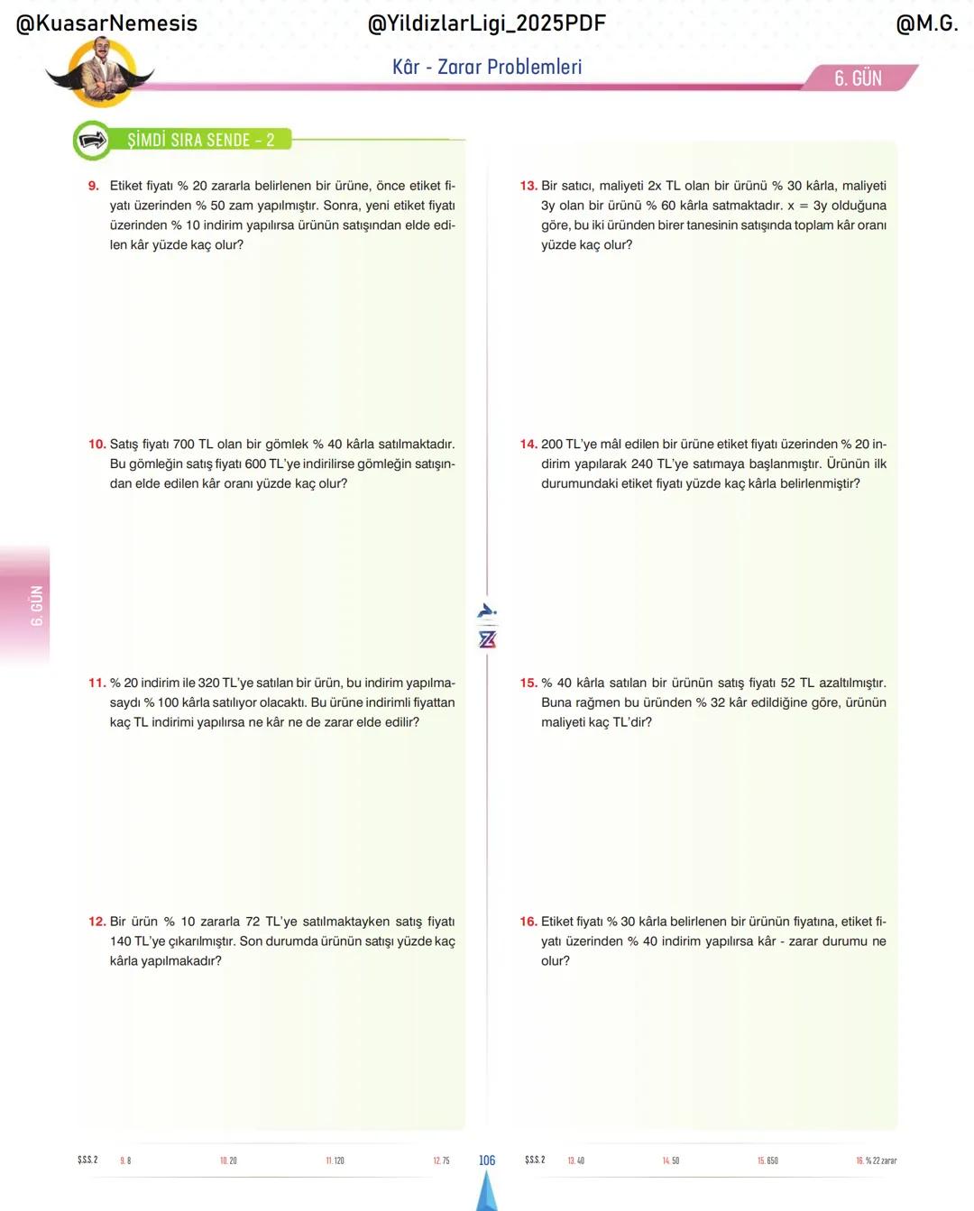 @KuasarNemesis
@YildizlarLin_2025PDF
@M.G.
TYT-KPSS-DGS-ALES
10 GÜNDE
TEMEL ATMA
GARANTI
PROBLEMLER
VİDEO DERS KİTABI
74
SELİM YÜKSEL'le
BIY