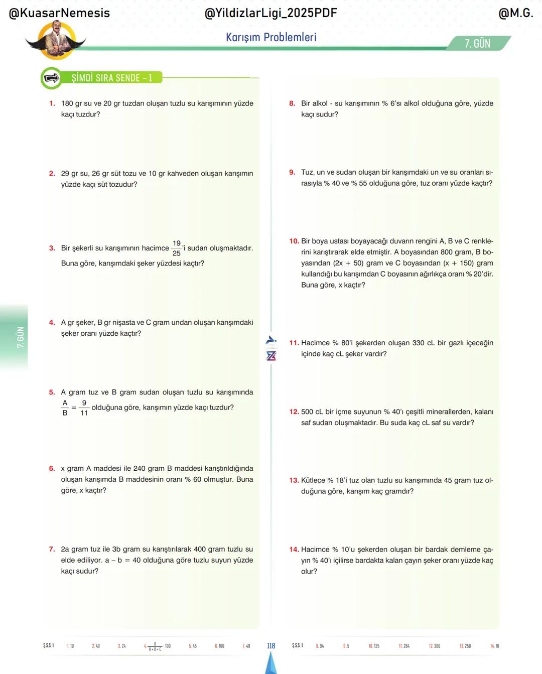 @KuasarNemesis
@YildizlarLin_2025PDF
@M.G.
TYT-KPSS-DGS-ALES
10 GÜNDE
TEMEL ATMA
GARANTI
PROBLEMLER
VİDEO DERS KİTABI
74
SELİM YÜKSEL'le
BIY