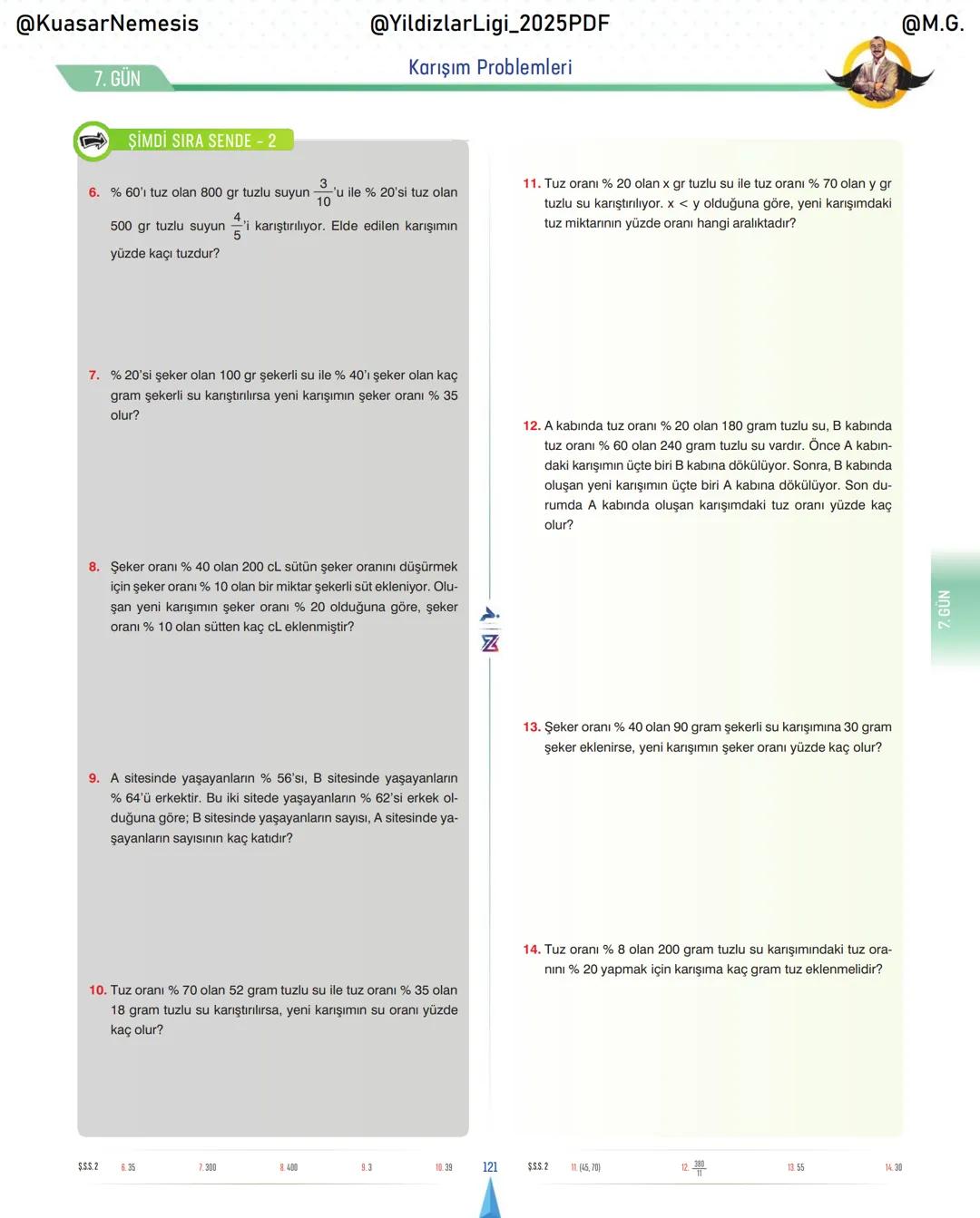 @KuasarNemesis
@YildizlarLin_2025PDF
@M.G.
TYT-KPSS-DGS-ALES
10 GÜNDE
TEMEL ATMA
GARANTI
PROBLEMLER
VİDEO DERS KİTABI
74
SELİM YÜKSEL'le
BIY