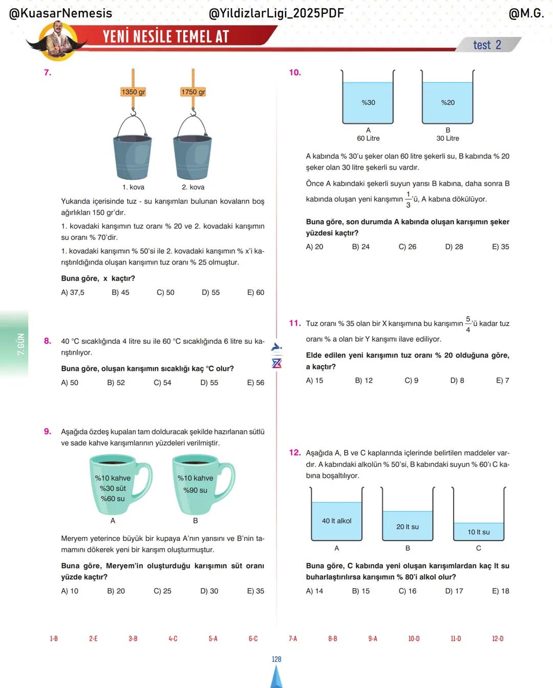 @KuasarNemesis
@YildizlarLin_2025PDF
@M.G.
TYT-KPSS-DGS-ALES
10 GÜNDE
TEMEL ATMA
GARANTI
PROBLEMLER
VİDEO DERS KİTABI
74
SELİM YÜKSEL'le
BIY