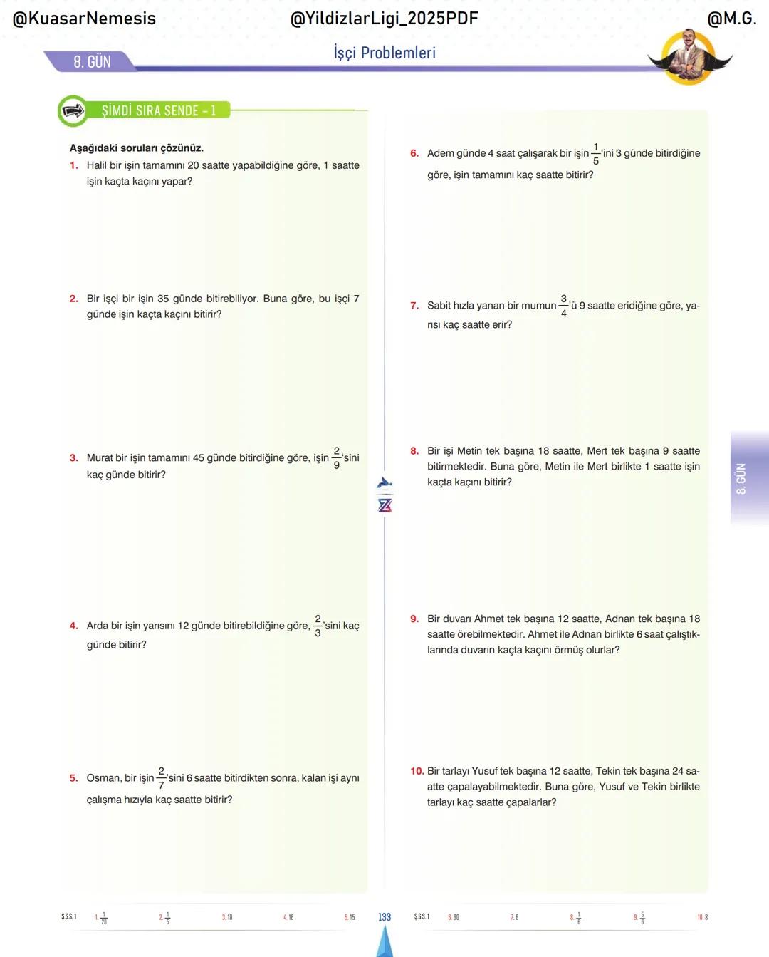 @KuasarNemesis
@YildizlarLin_2025PDF
@M.G.
TYT-KPSS-DGS-ALES
10 GÜNDE
TEMEL ATMA
GARANTI
PROBLEMLER
VİDEO DERS KİTABI
74
SELİM YÜKSEL'le
BIY