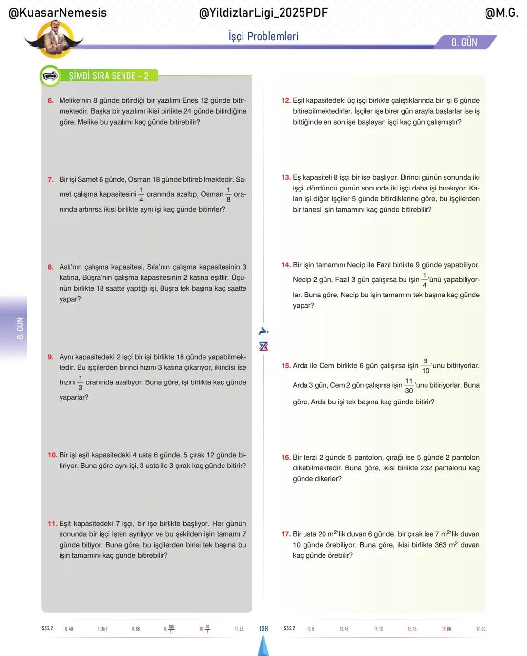 @KuasarNemesis
@YildizlarLin_2025PDF
@M.G.
TYT-KPSS-DGS-ALES
10 GÜNDE
TEMEL ATMA
GARANTI
PROBLEMLER
VİDEO DERS KİTABI
74
SELİM YÜKSEL'le
BIY