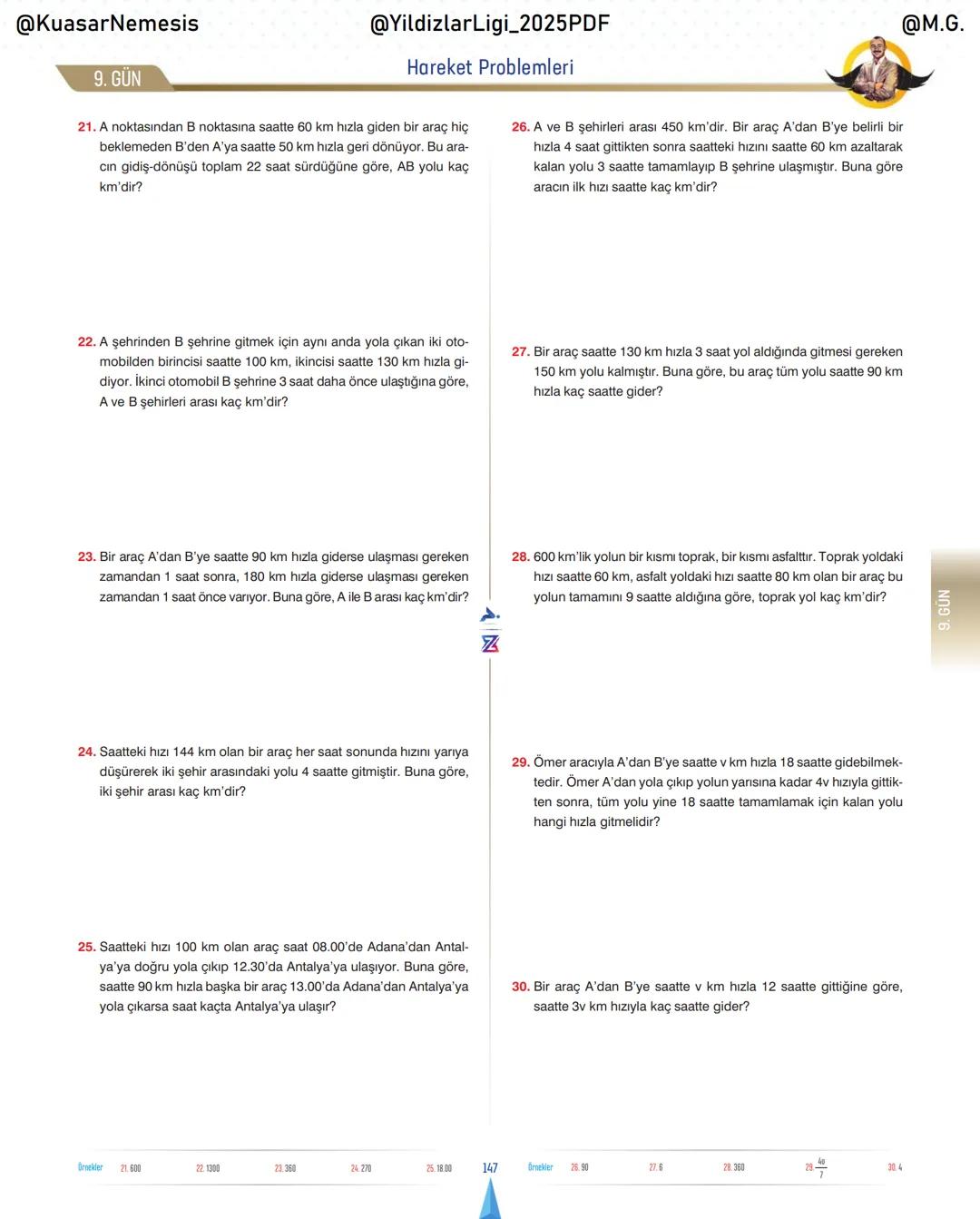 @KuasarNemesis
@YildizlarLin_2025PDF
@M.G.
TYT-KPSS-DGS-ALES
10 GÜNDE
TEMEL ATMA
GARANTI
PROBLEMLER
VİDEO DERS KİTABI
74
SELİM YÜKSEL'le
BIY