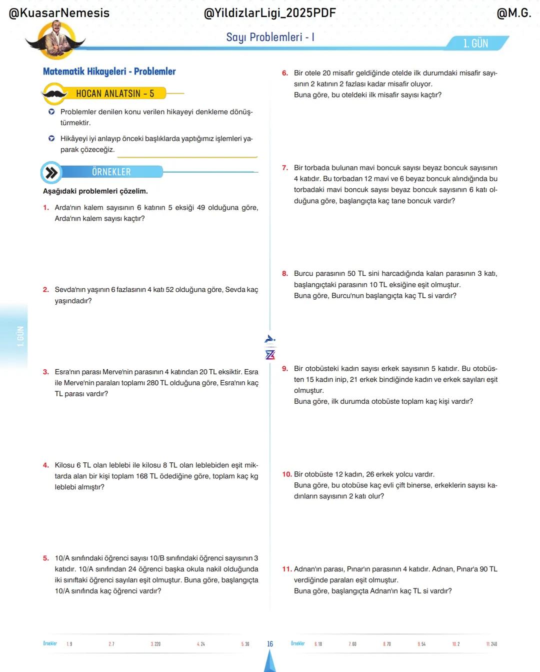 @KuasarNemesis
@YildizlarLin_2025PDF
@M.G.
TYT-KPSS-DGS-ALES
10 GÜNDE
TEMEL ATMA
GARANTI
PROBLEMLER
VİDEO DERS KİTABI
74
SELİM YÜKSEL'le
BIY