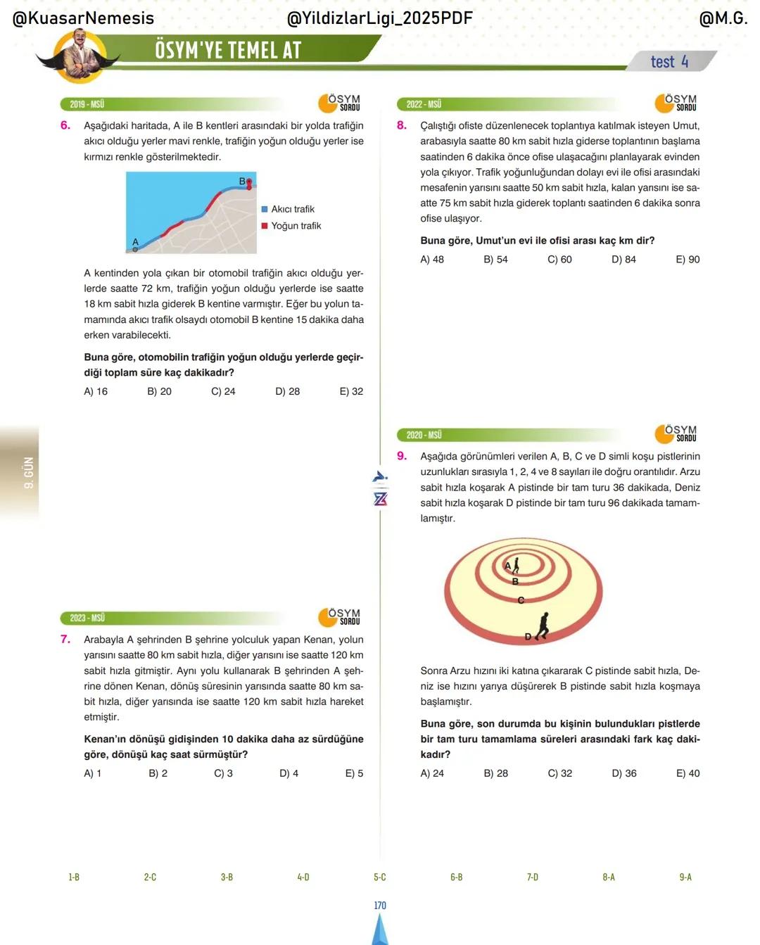 @KuasarNemesis
@YildizlarLin_2025PDF
@M.G.
TYT-KPSS-DGS-ALES
10 GÜNDE
TEMEL ATMA
GARANTI
PROBLEMLER
VİDEO DERS KİTABI
74
SELİM YÜKSEL'le
BIY