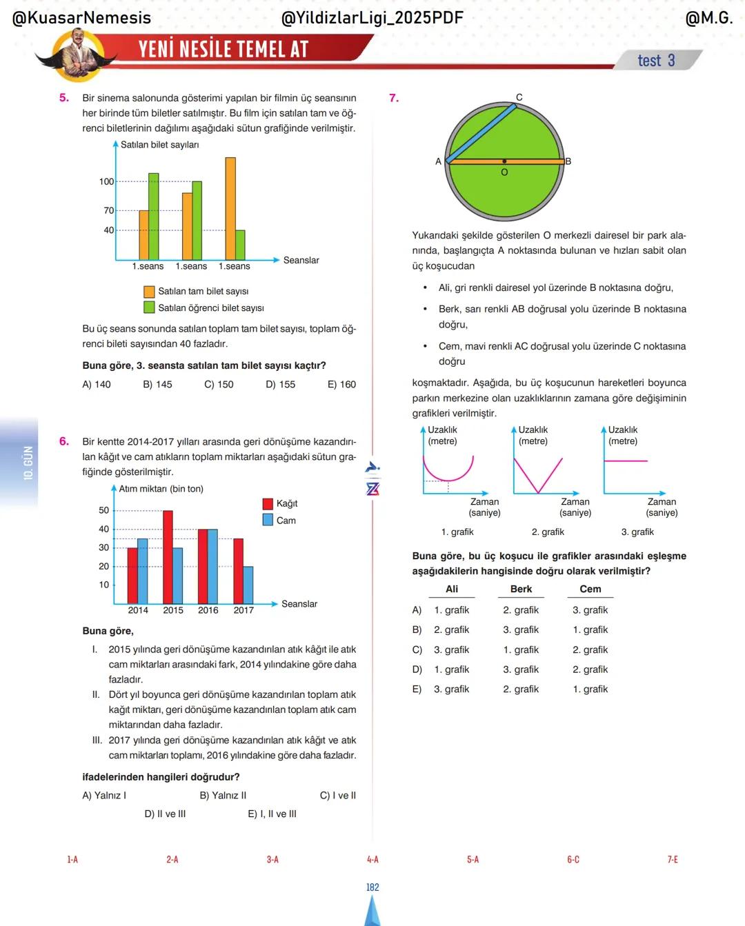 @KuasarNemesis
@YildizlarLin_2025PDF
@M.G.
TYT-KPSS-DGS-ALES
10 GÜNDE
TEMEL ATMA
GARANTI
PROBLEMLER
VİDEO DERS KİTABI
74
SELİM YÜKSEL'le
BIY