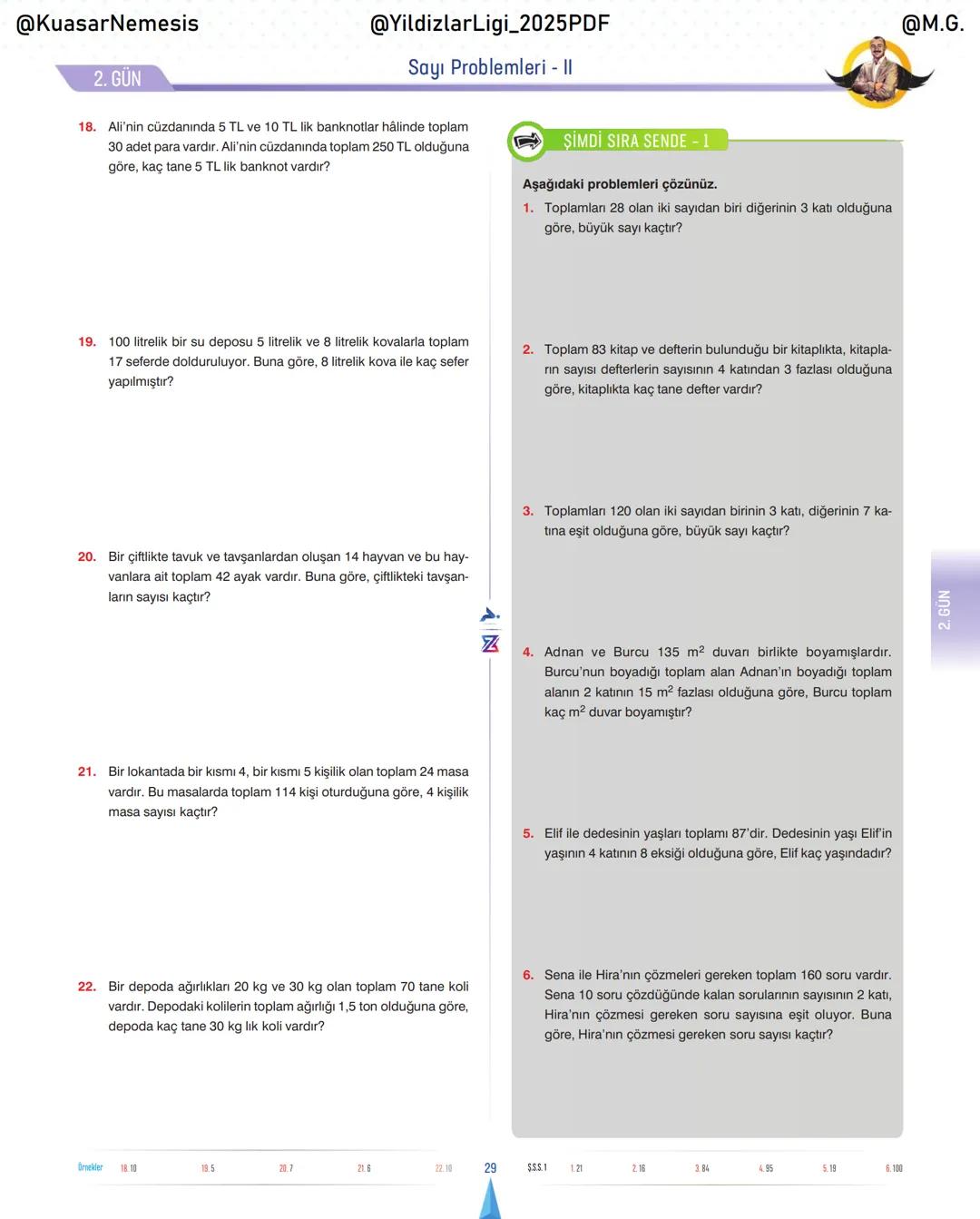 @KuasarNemesis
@YildizlarLin_2025PDF
@M.G.
TYT-KPSS-DGS-ALES
10 GÜNDE
TEMEL ATMA
GARANTI
PROBLEMLER
VİDEO DERS KİTABI
74
SELİM YÜKSEL'le
BIY