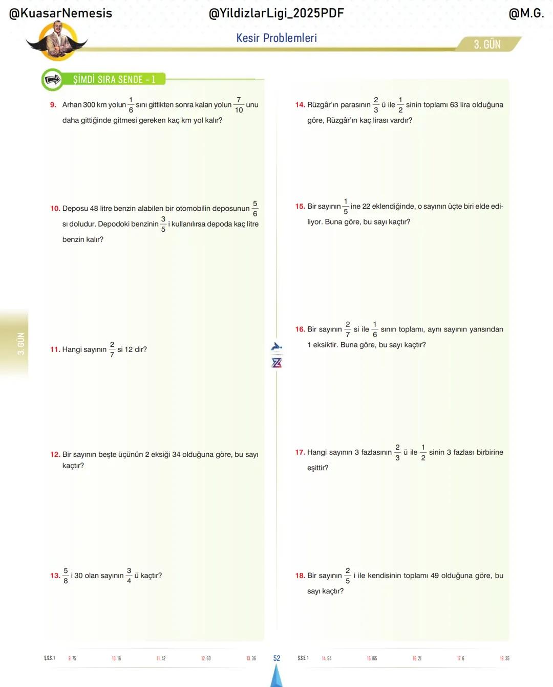 @KuasarNemesis
@YildizlarLin_2025PDF
@M.G.
TYT-KPSS-DGS-ALES
10 GÜNDE
TEMEL ATMA
GARANTI
PROBLEMLER
VİDEO DERS KİTABI
74
SELİM YÜKSEL'le
BIY
