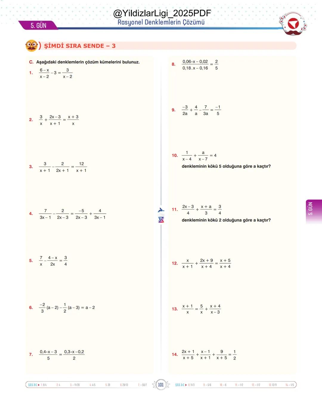 @YildizlarLigi_2025PDF
TYT-KPSS-DGS-ALES
10 GÜNDE
TEMEL ATMA
GARANTİ
MATEMATİK
VİDEO DERS KİTABI
Z
SELİM
YÜKSEL'le
PARAF YAYINLARI
Hedefine
