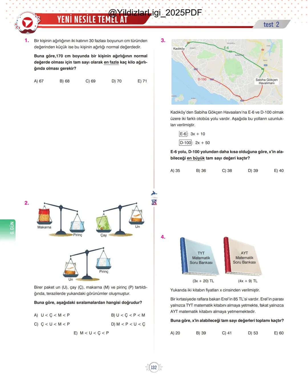 @YildizlarLigi_2025PDF
TYT-KPSS-DGS-ALES
10 GÜNDE
TEMEL ATMA
GARANTİ
MATEMATİK
VİDEO DERS KİTABI
Z
SELİM
YÜKSEL'le
PARAF YAYINLARI
Hedefine